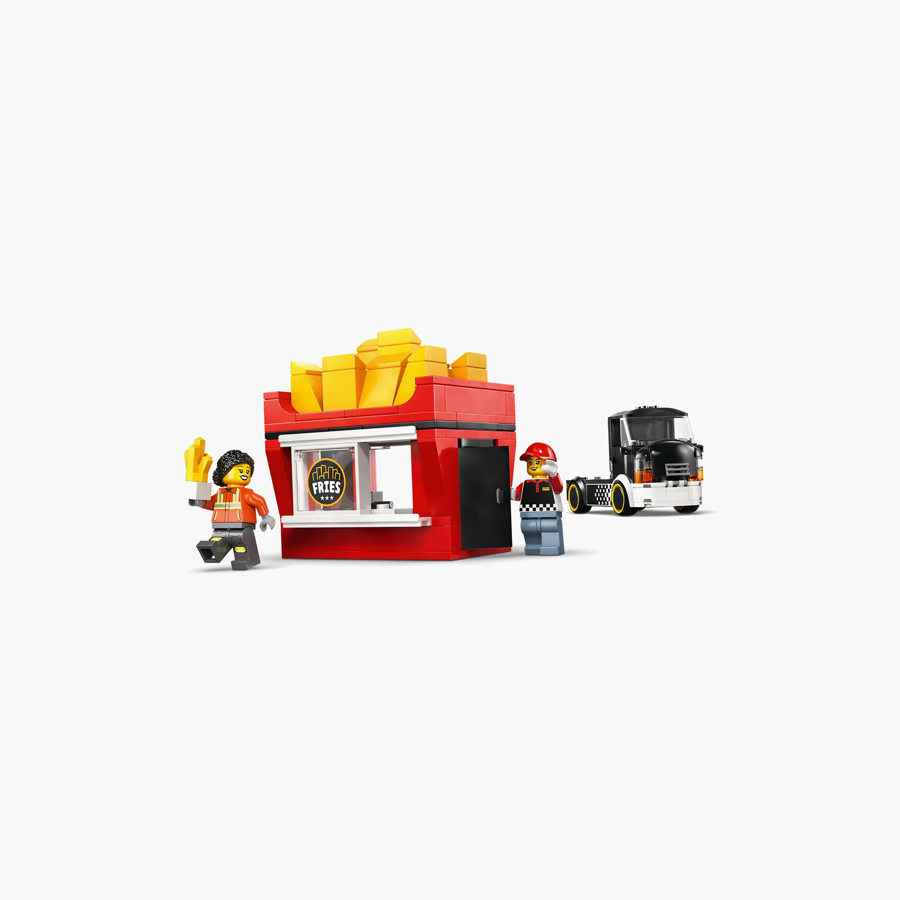 طقم بناء لعبة شاحنة طعام البطاطس المقلية سيتي 60488 من ليغو-toys-buildingblocks-blocks-image-5