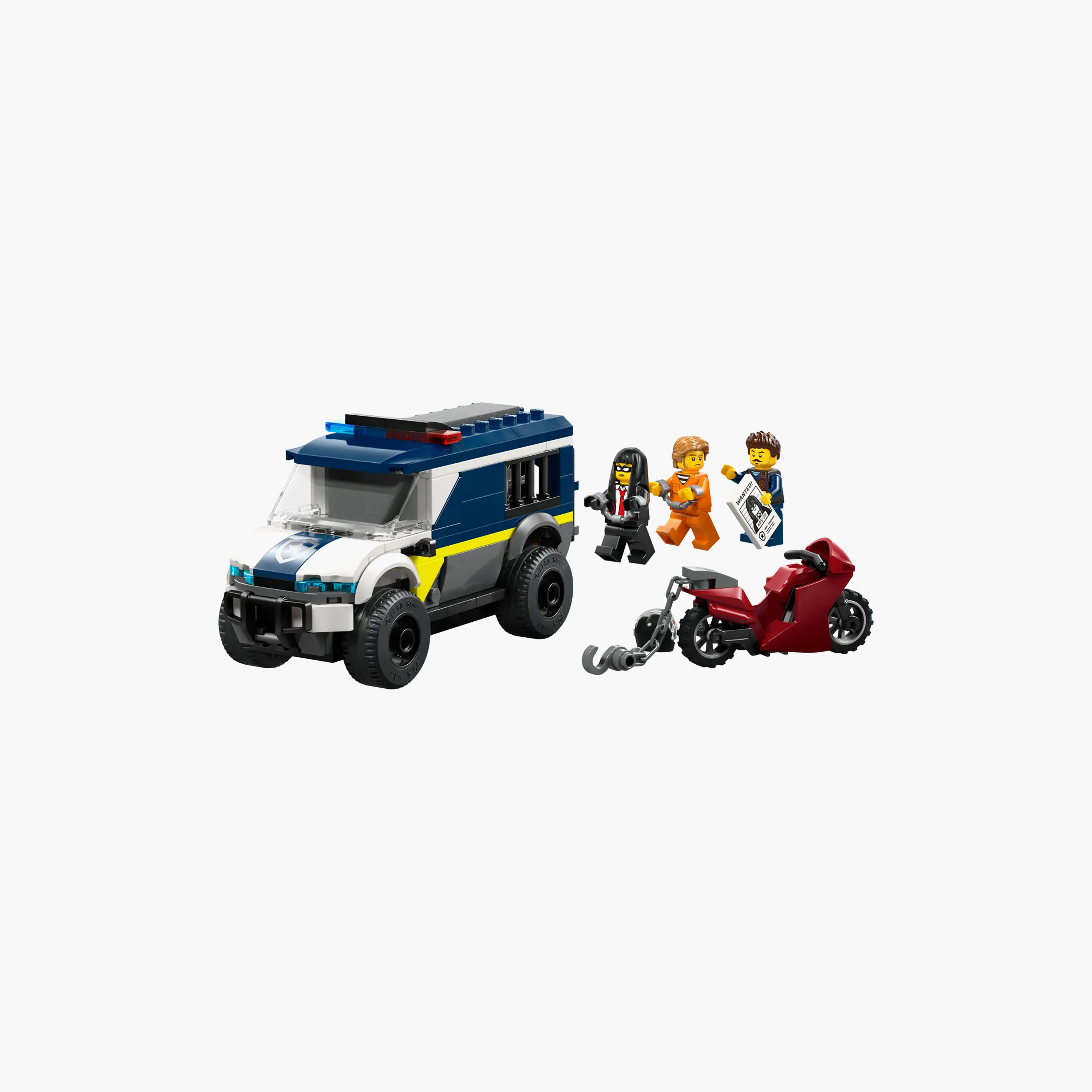 LEGO City Police Prisoner Transport Van Building Toy 60479-toys-buildingblocks-blocks-image-1