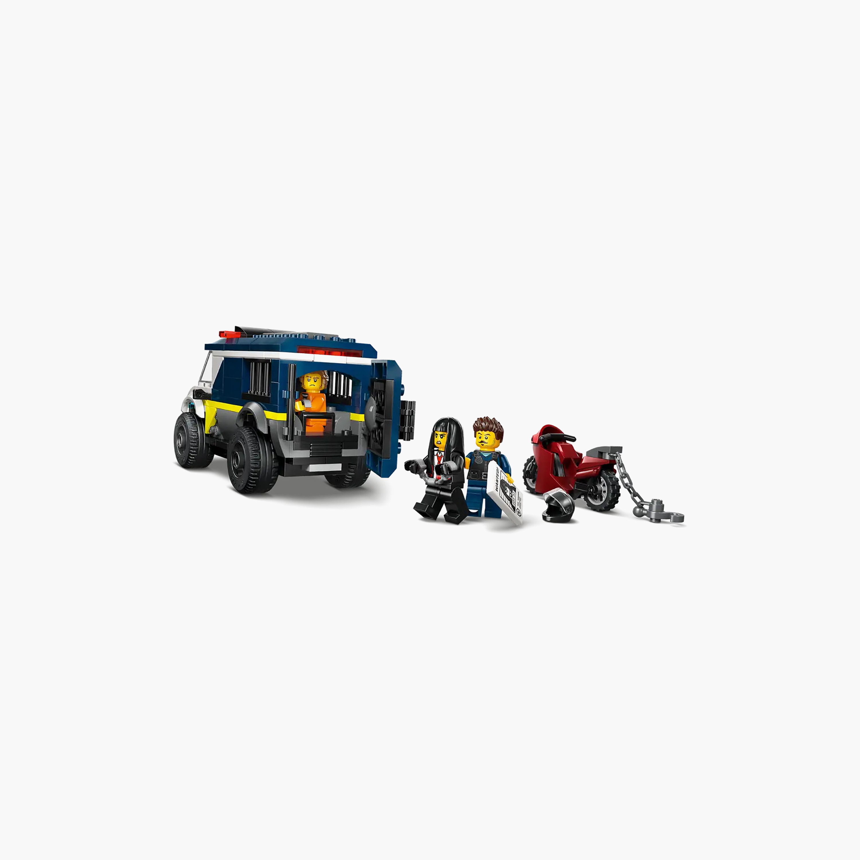 LEGO City Police Prisoner Transport Van Building Toy 60479-toys-buildingblocks-blocks-image-4