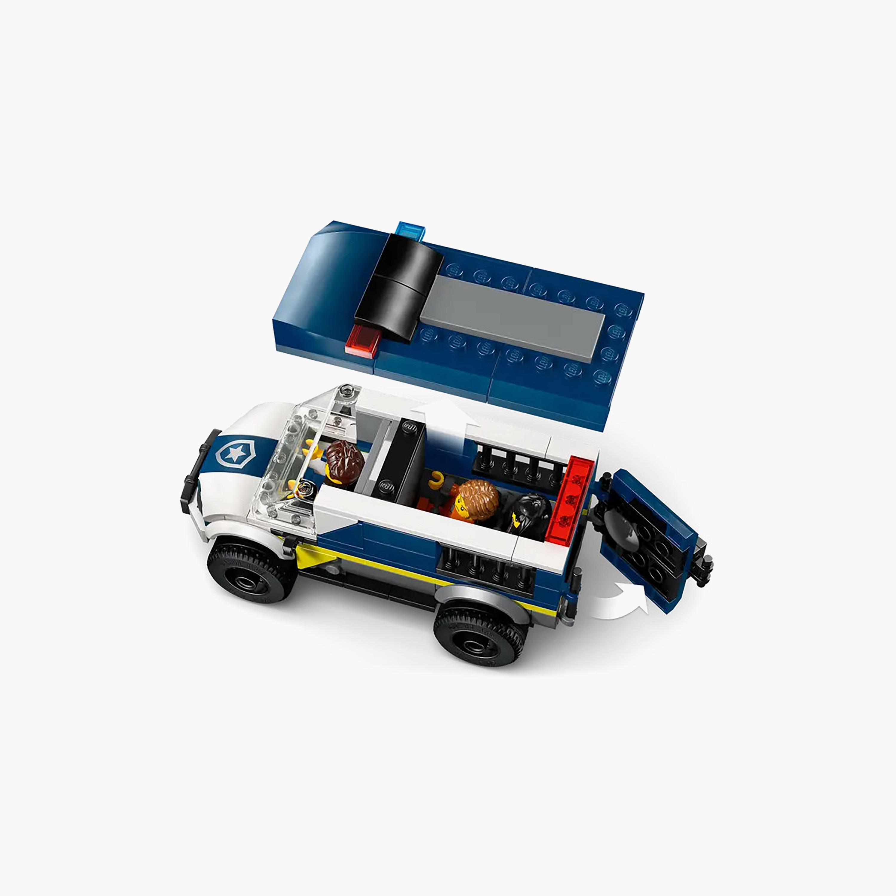 LEGO City Police Prisoner Transport Van Building Toy 60479-toys-buildingblocks-blocks-image-5