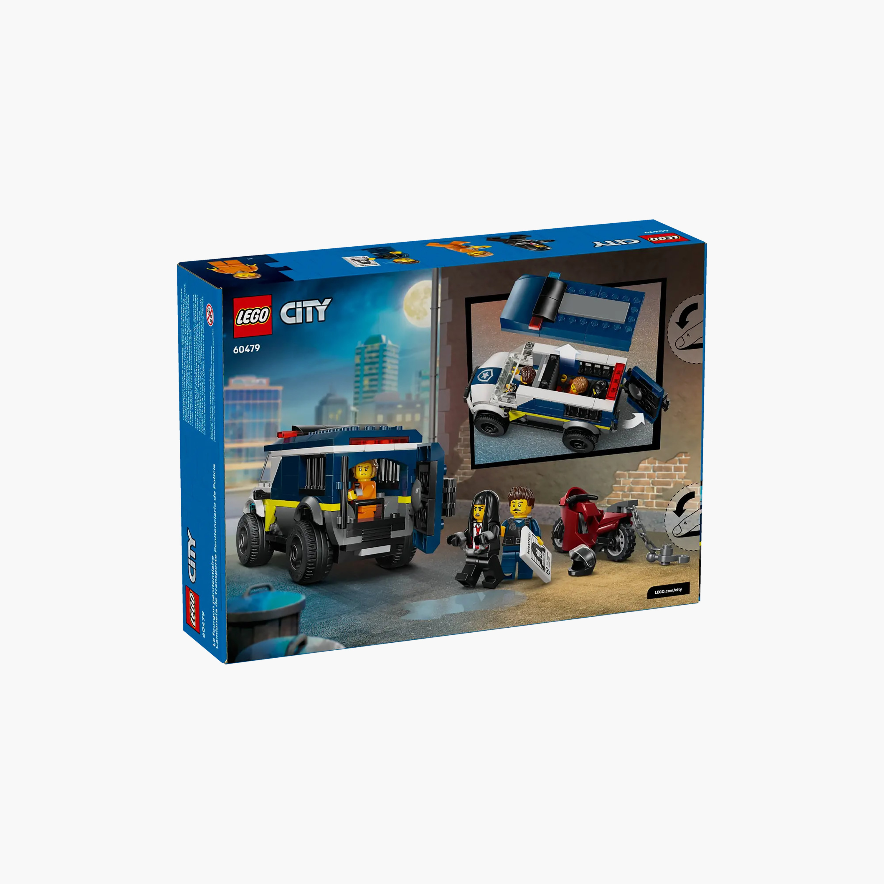LEGO City Police Prisoner Transport Van Building Toy 60479-toys-buildingblocks-blocks-image-7