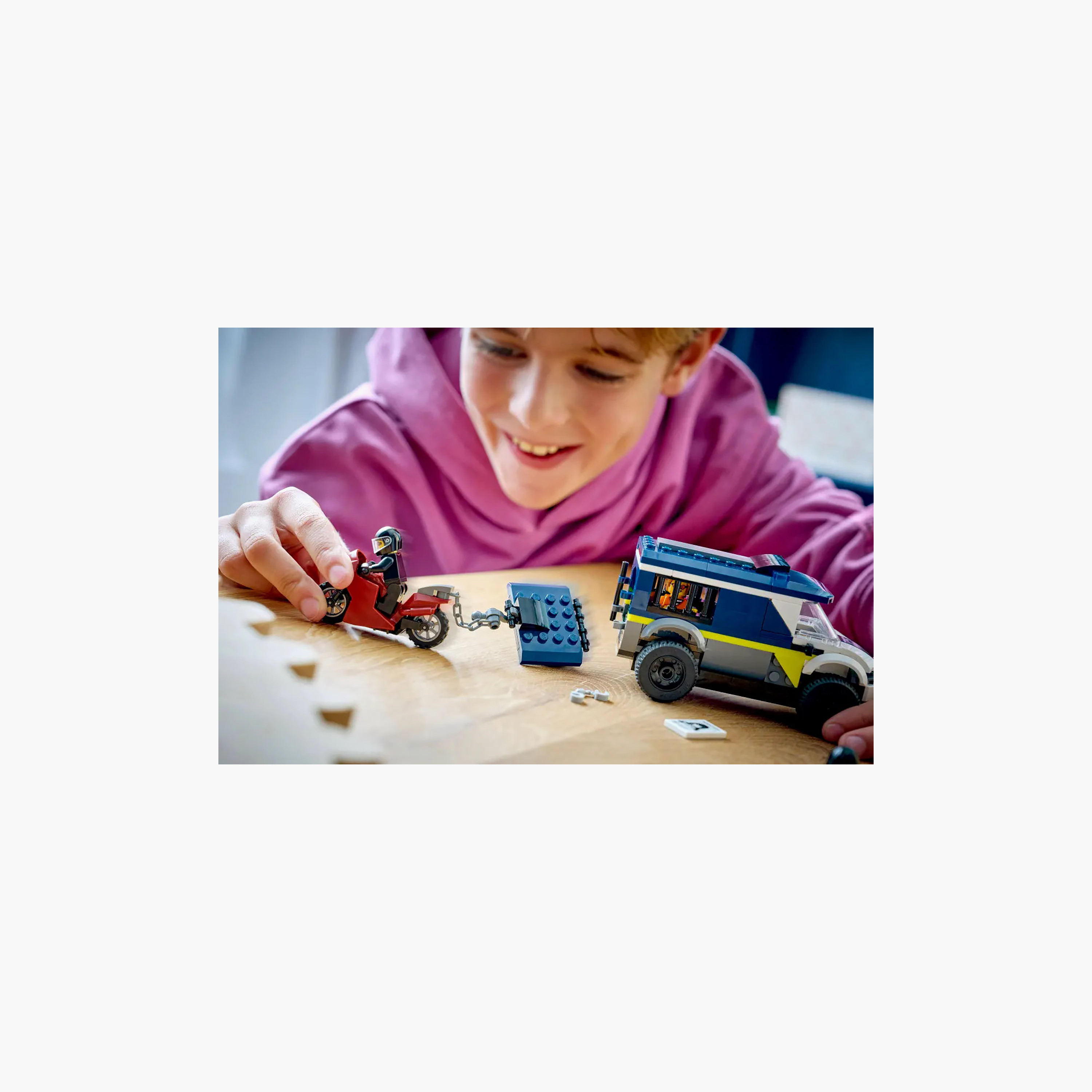 LEGO City Police Prisoner Transport Van Building Toy 60479-toys-buildingblocks-blocks-image-9