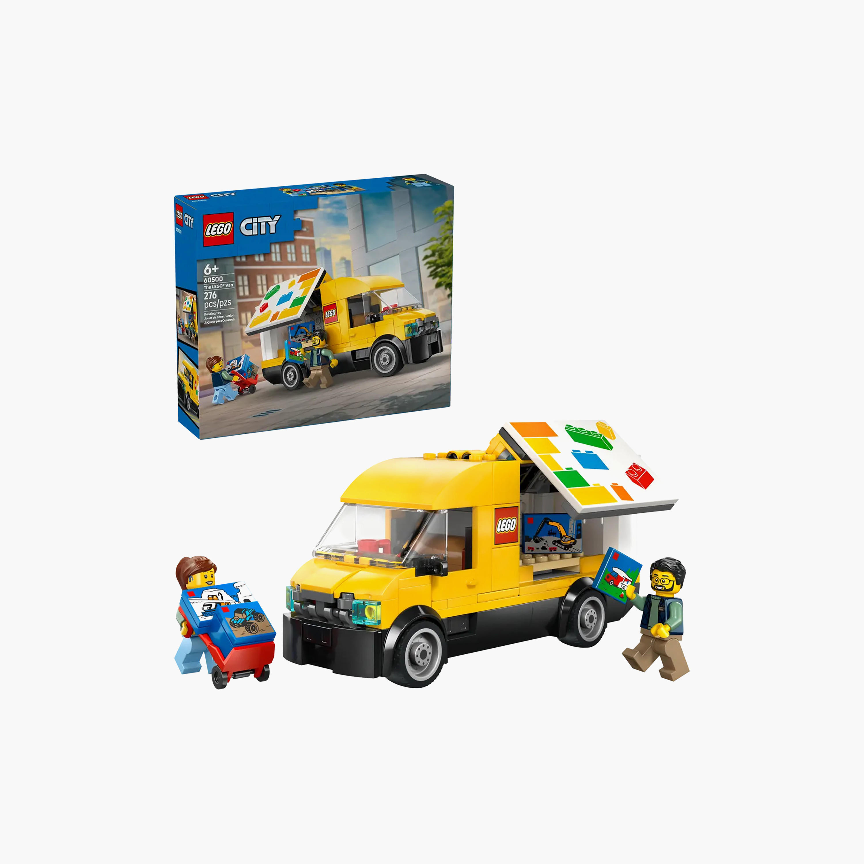 LEGO City: The LEGO Van - Toy Building Set for Kids 60500-toys-buildingblocks-blocks-image-1