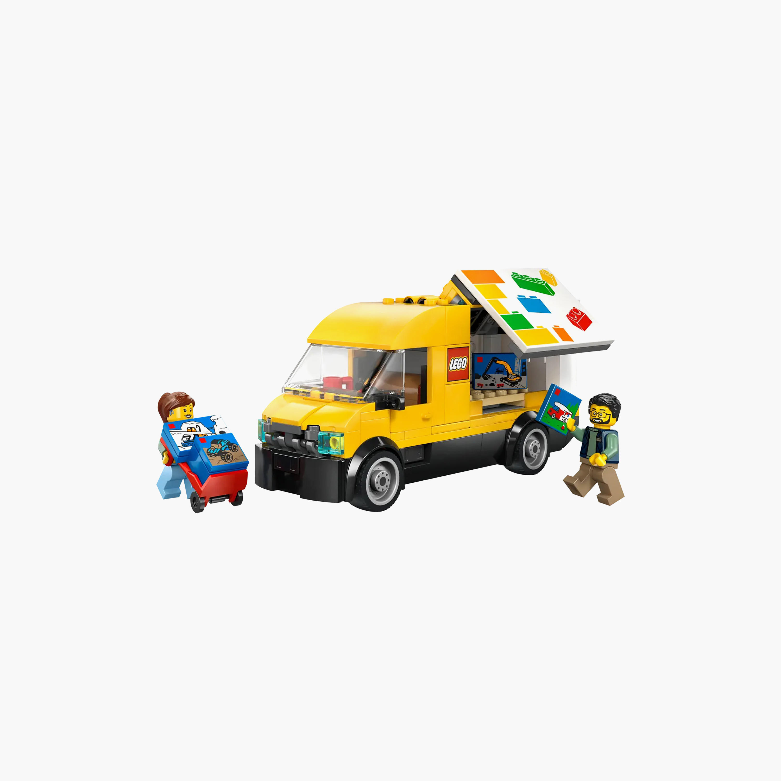 LEGO City: The LEGO Van - Toy Building Set for Kids 60500-toys-buildingblocks-blocks-image-2