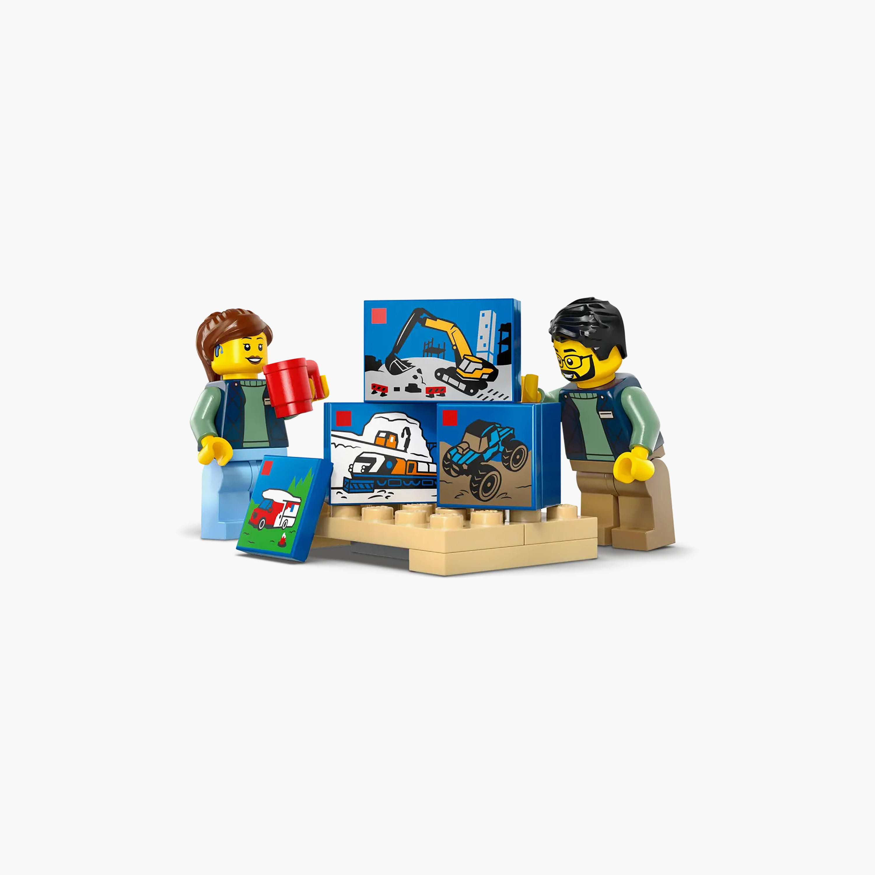 LEGO City: The LEGO Van - Toy Building Set for Kids 60500-toys-buildingblocks-blocks-image-4