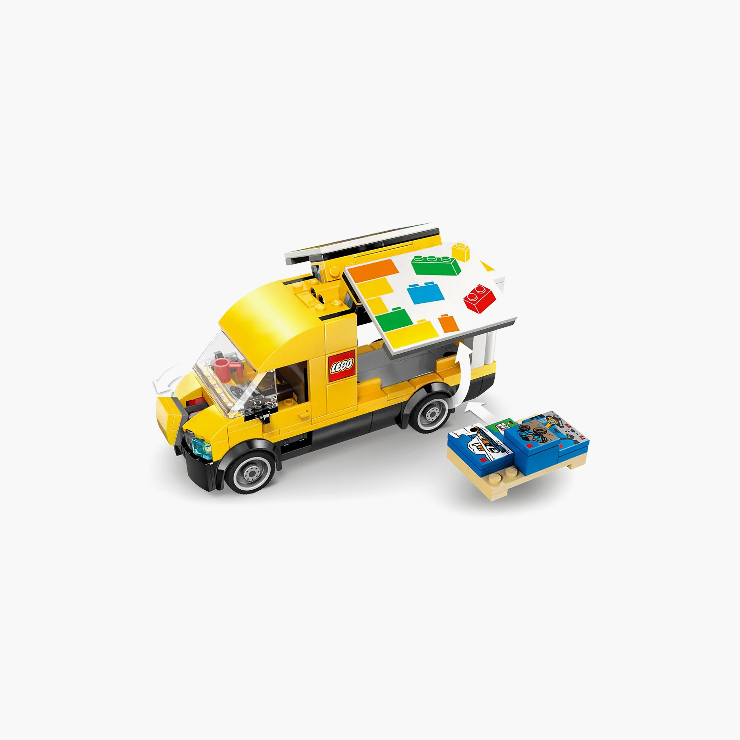 LEGO City: The LEGO Van - Toy Building Set for Kids 60500-toys-buildingblocks-blocks-image-6