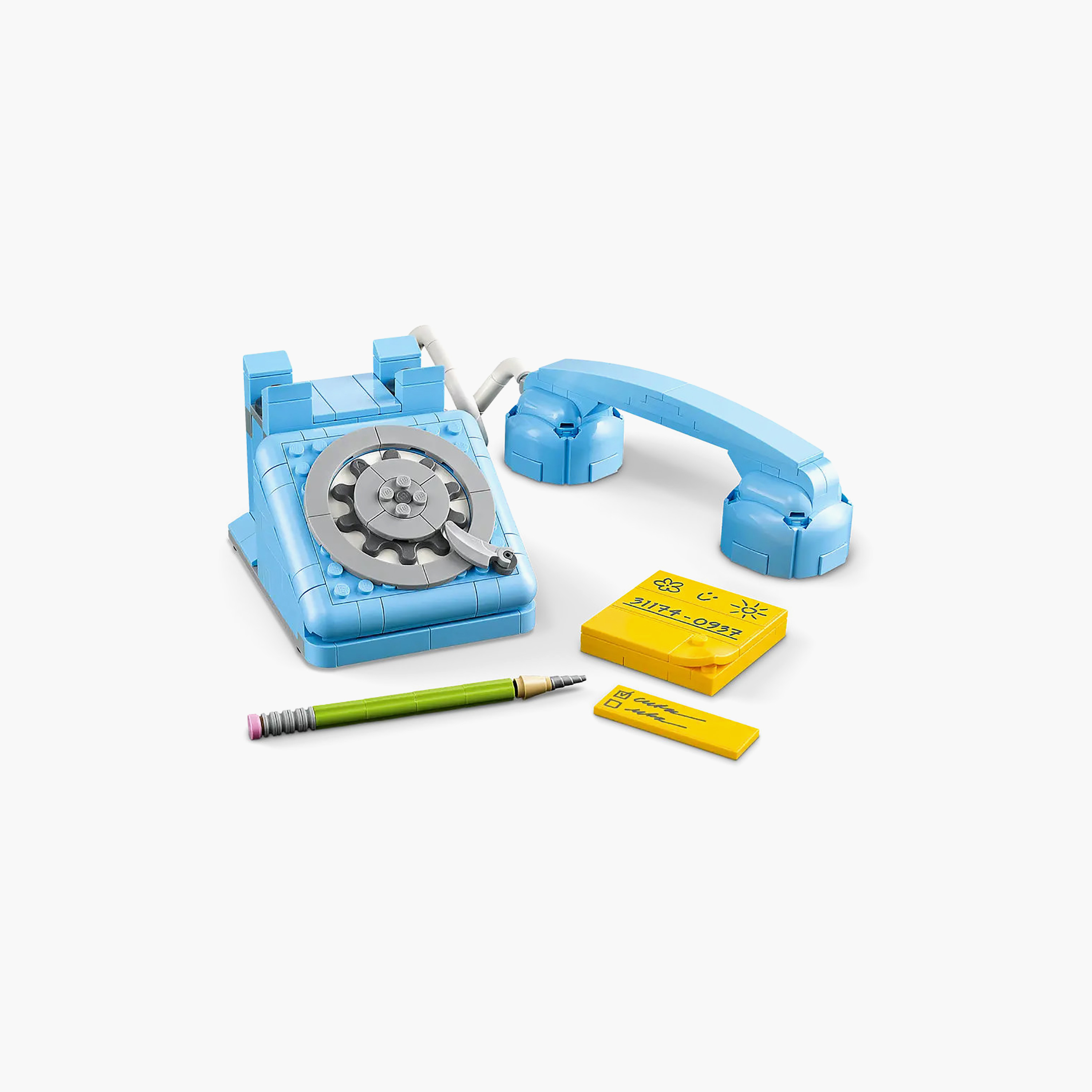 LEGO Creator 3in1 Retro Telephone Nostalgic and Vintage Toy Phones 31174-toys-buildingblocks-blocks-image-3