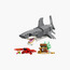 LEGO Creator Fierce Shark with a Treasure Chest Toy 31381-toys-buildingblocks-blocks-image-2