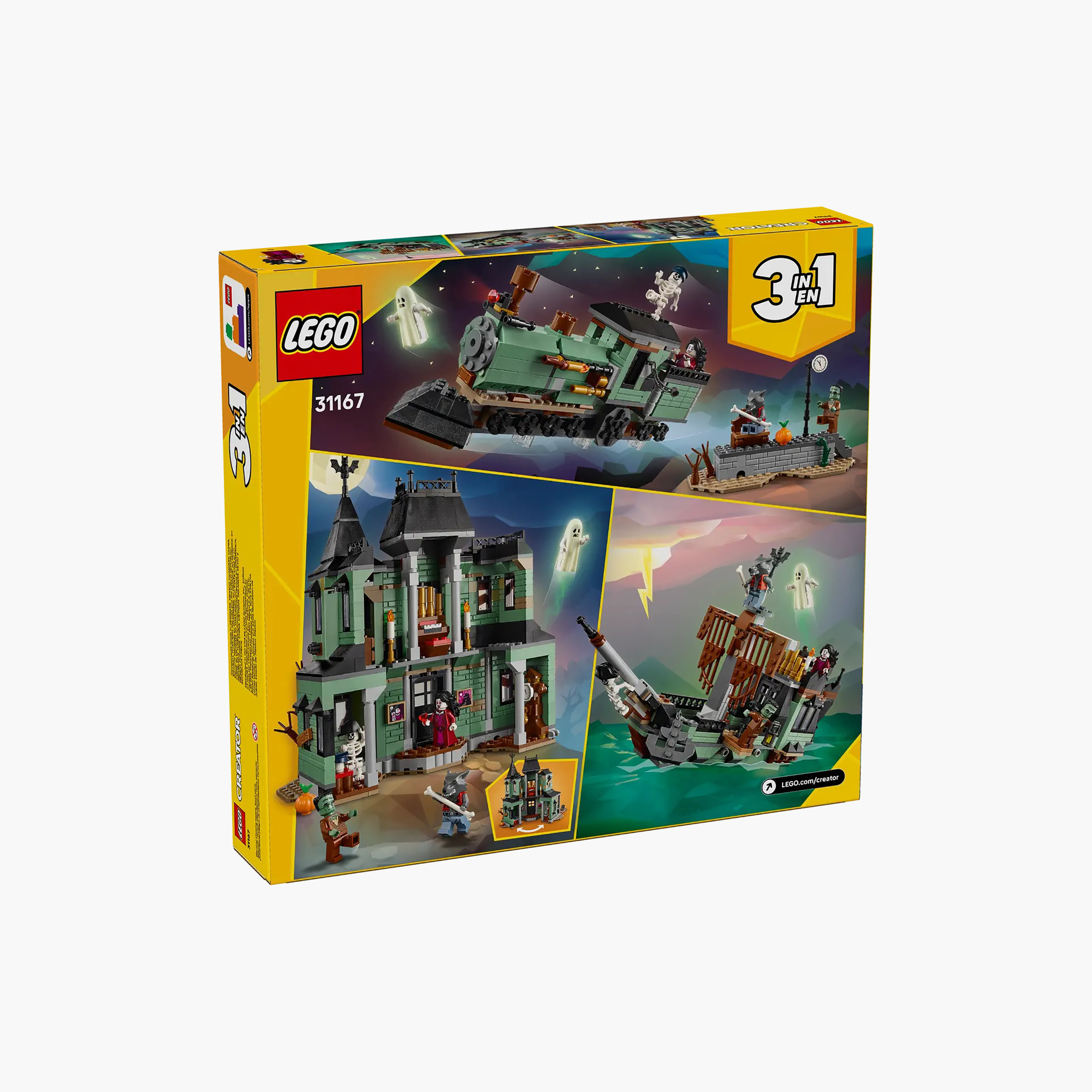 LEGO Creator 3in1 Haunted Mansion House Building Toy 31167-toys-buildingblocks-blocks-image-4
