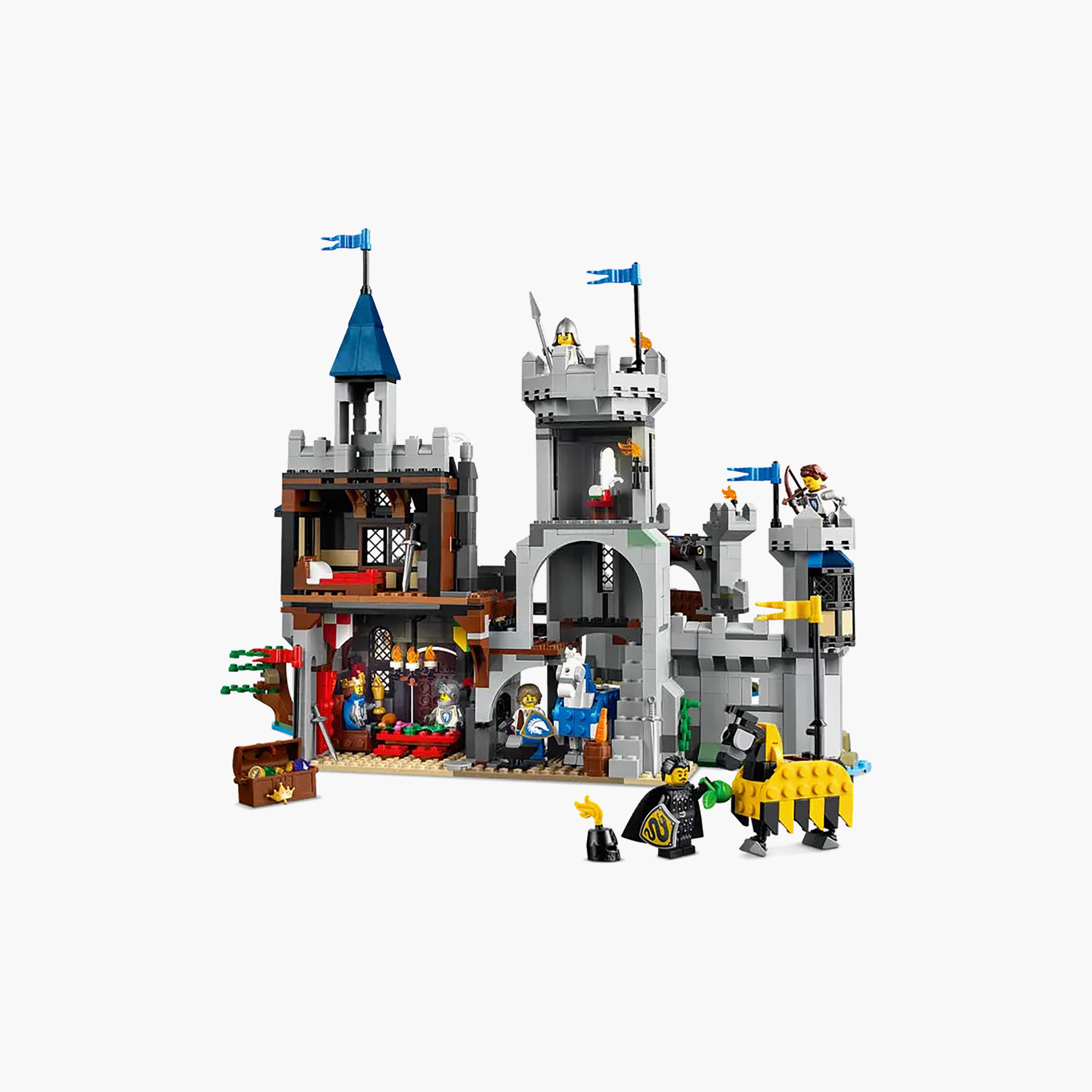 LEGO Creator 3in1 Medieval Horse Knight Castle Playset Building Toy 31168-toys-buildingblocks-blocks-image-5