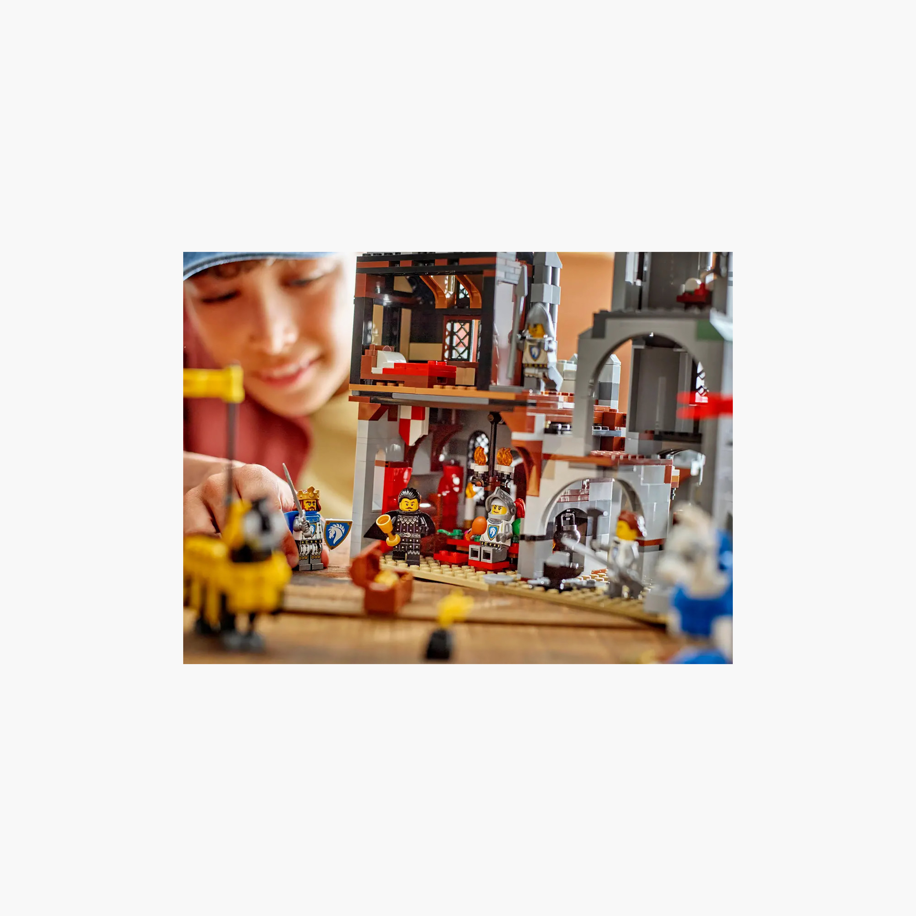 LEGO Creator 3in1 Medieval Horse Knight Castle Playset Building Toy 31168-toys-buildingblocks-blocks-image-8