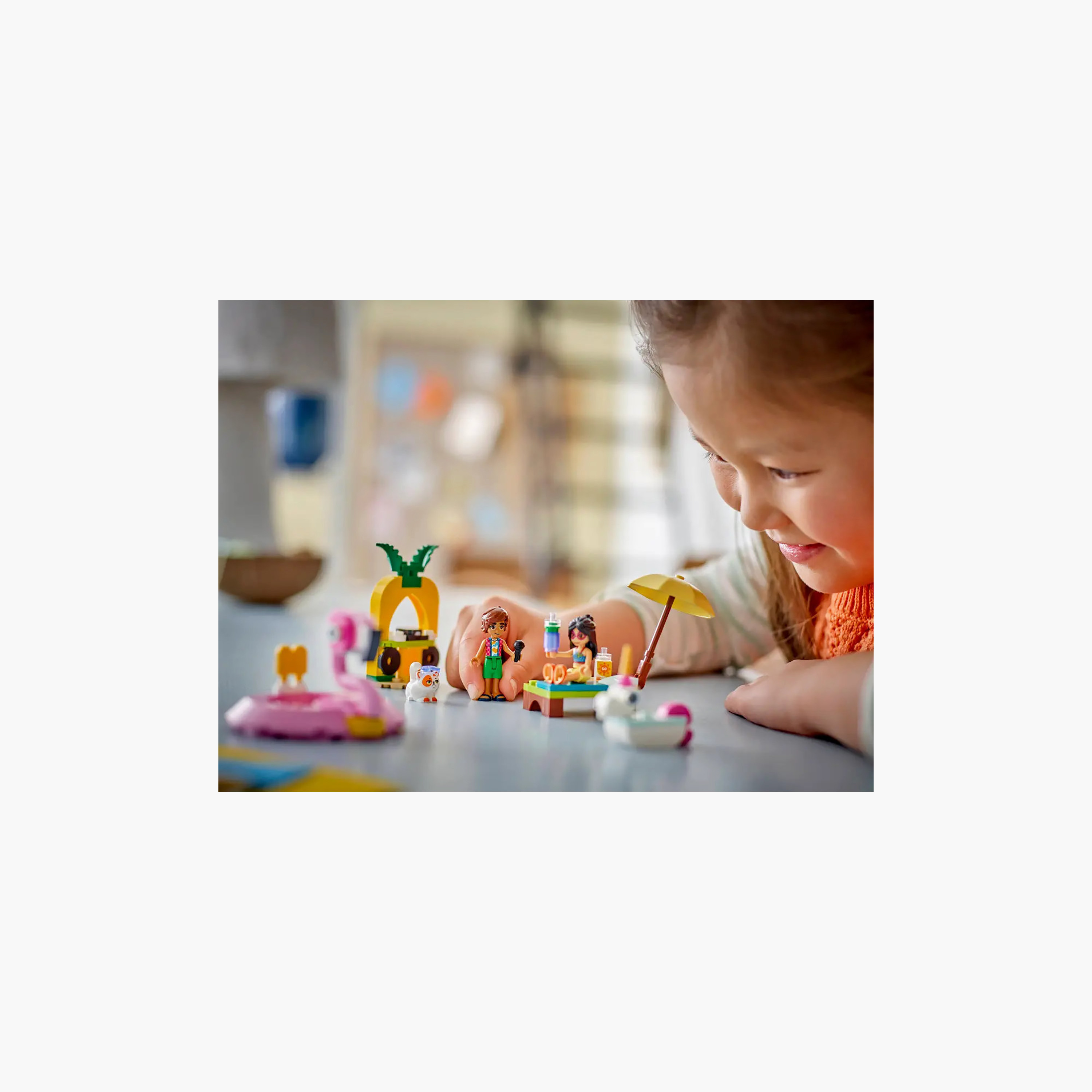 LEGO Friends Unicorn & Flamingo Pool Party Toy Building Set 42658-toys-buildingblocks-blocks-image-6