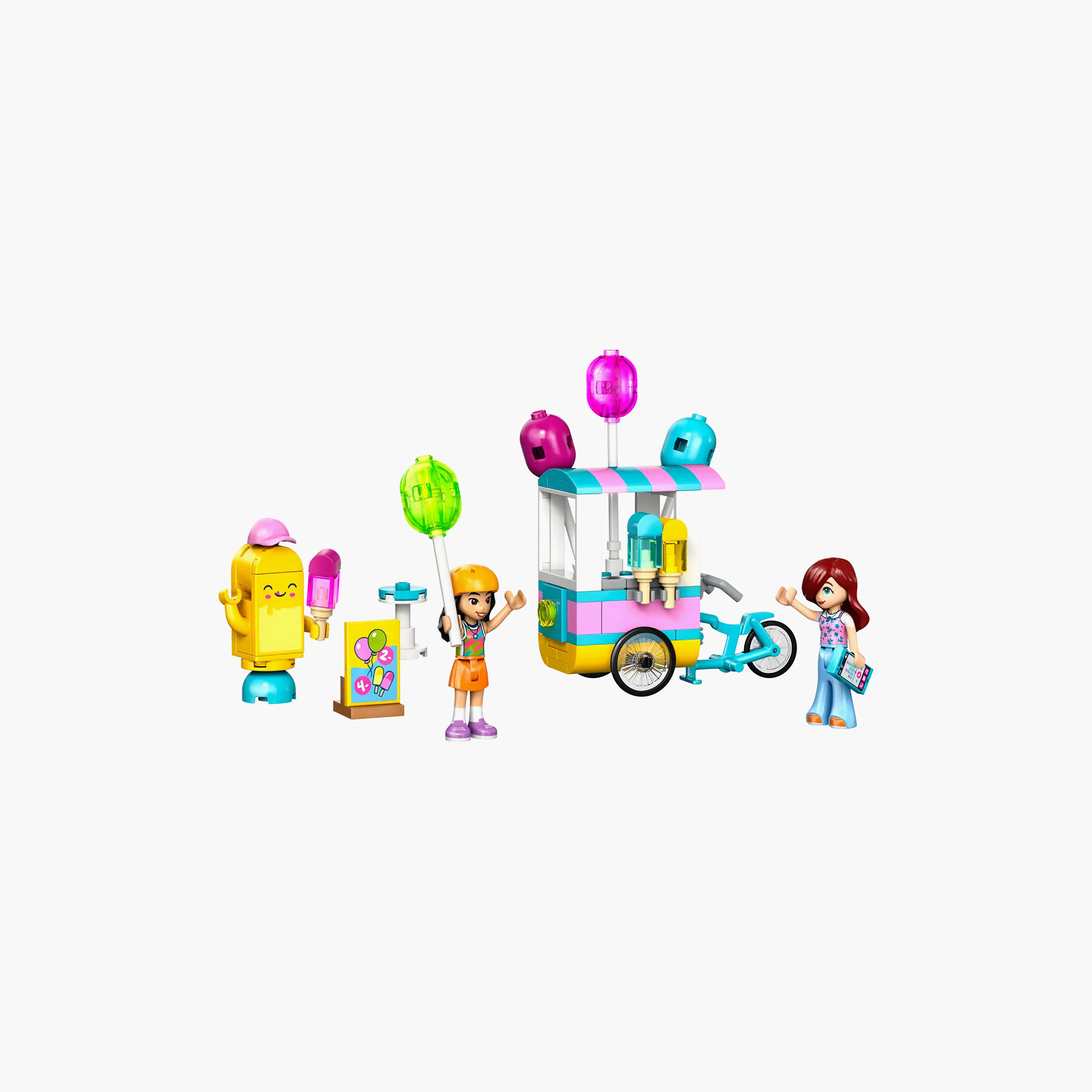 LEGO Friends Ice Cream & Balloon Stand Building Set 42692-toys-buildingblocks-blocks-image-1