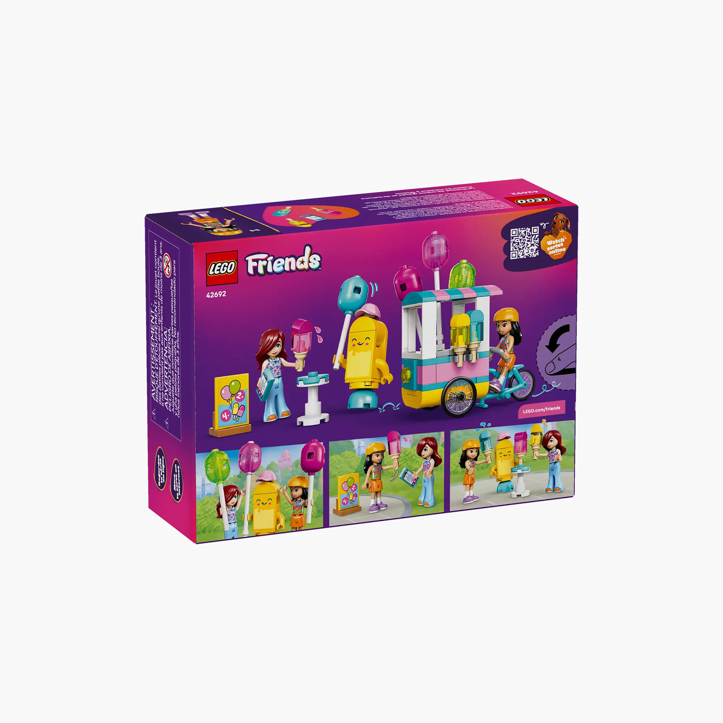 LEGO Friends Ice Cream & Balloon Stand Building Set 42692-toys-buildingblocks-blocks-image-3