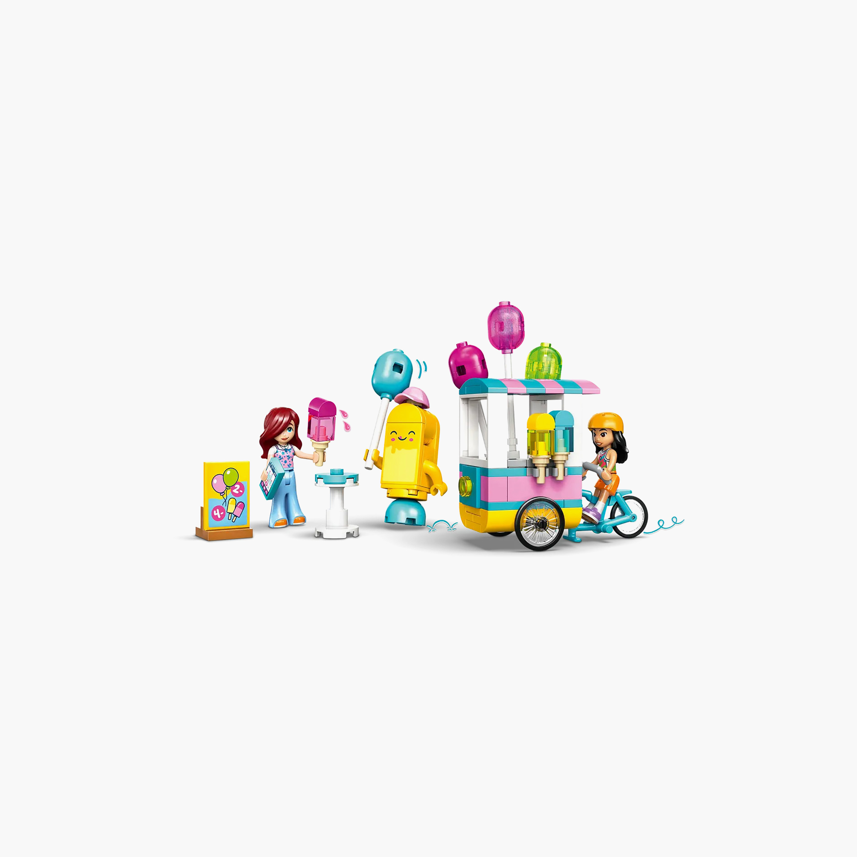 LEGO Friends Ice Cream & Balloon Stand Building Set 42692-toys-buildingblocks-blocks-image-9