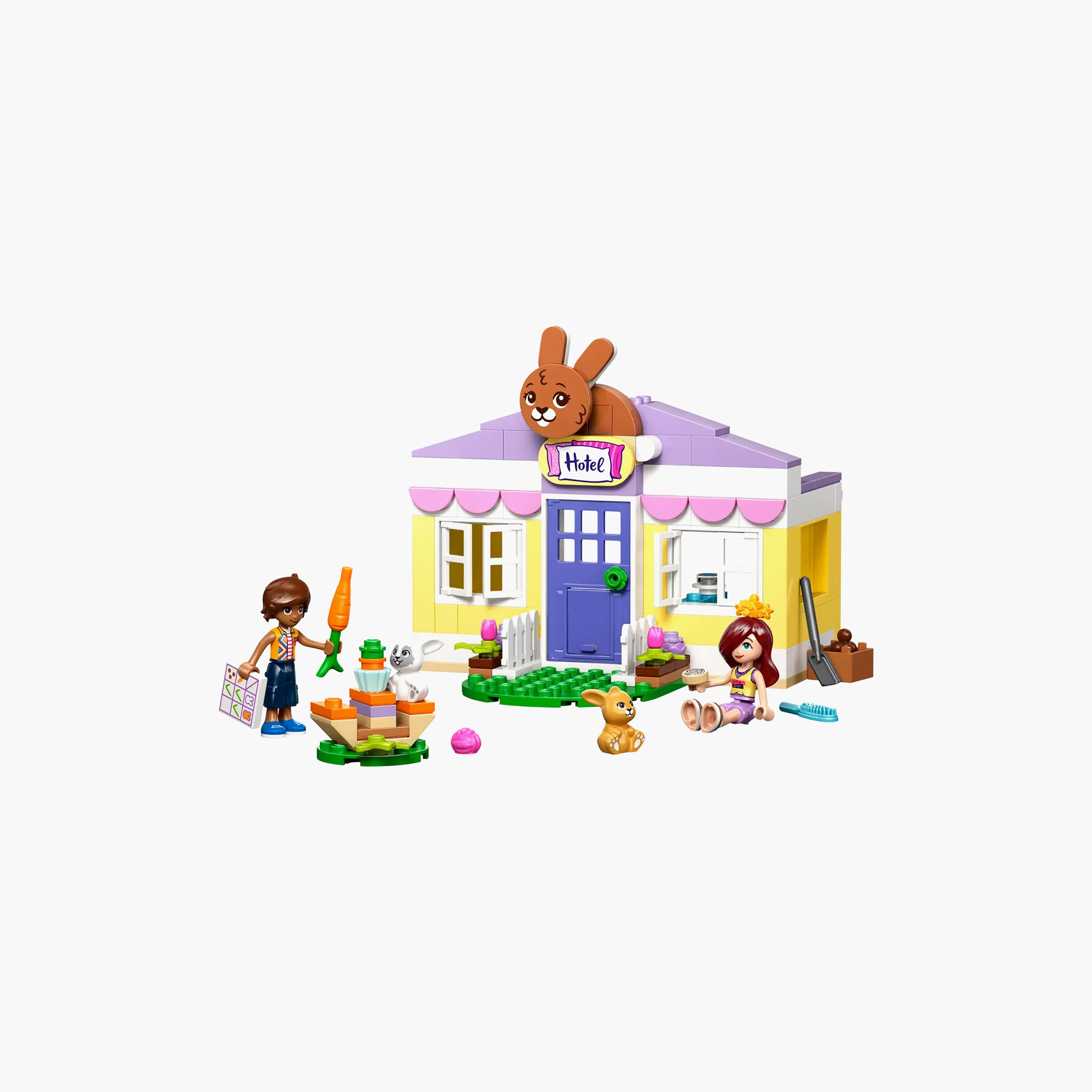 مجموعة لعب فندق الأرانب في مدينة هارتليك فريندز 42679 من ليغو-toys-buildingblocks-blocks-image-1