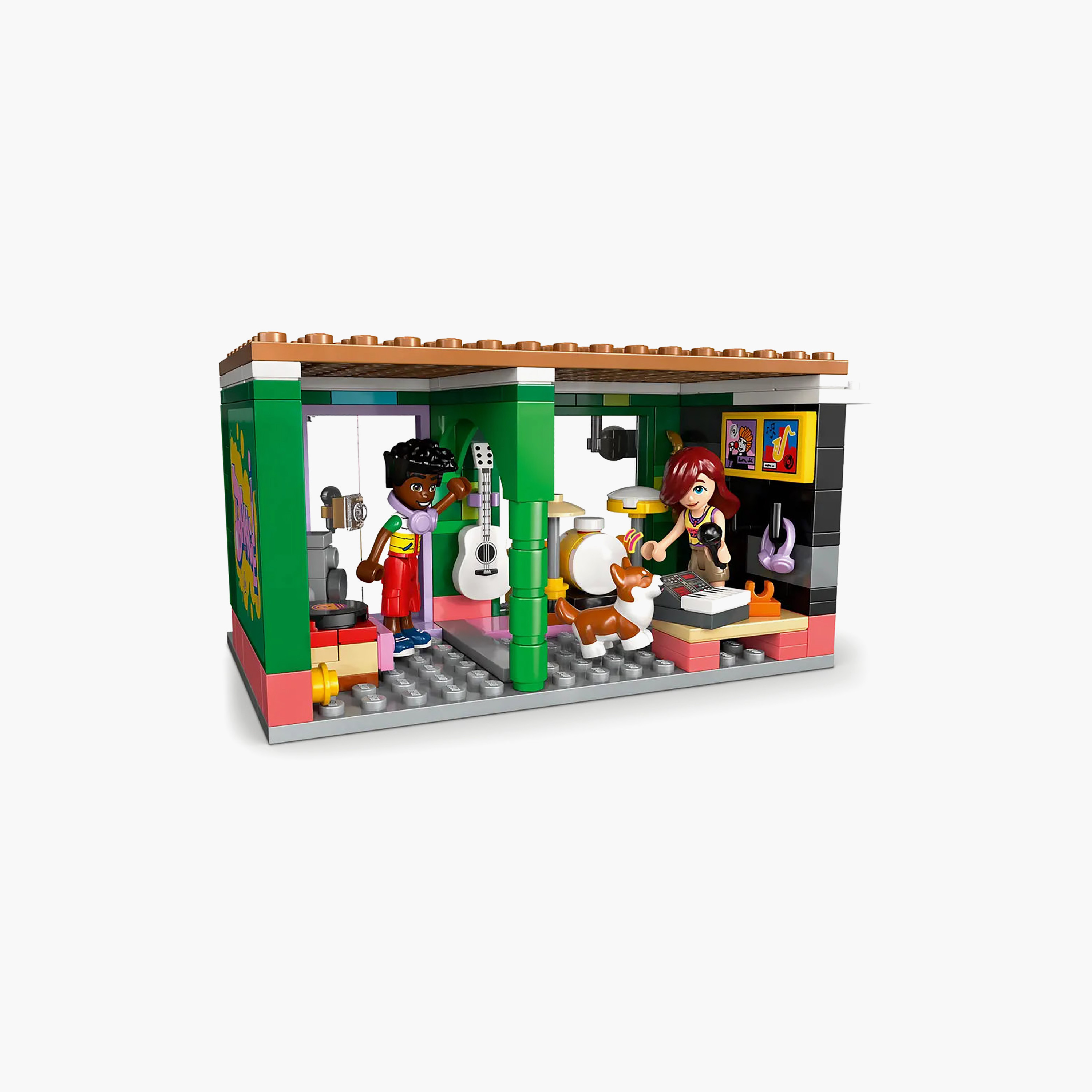 طقم بناء متجر موسيقى وشقة للعب التخيلي فريندز 42653 من ليغو-toys-buildingblocks-blocks-image-7