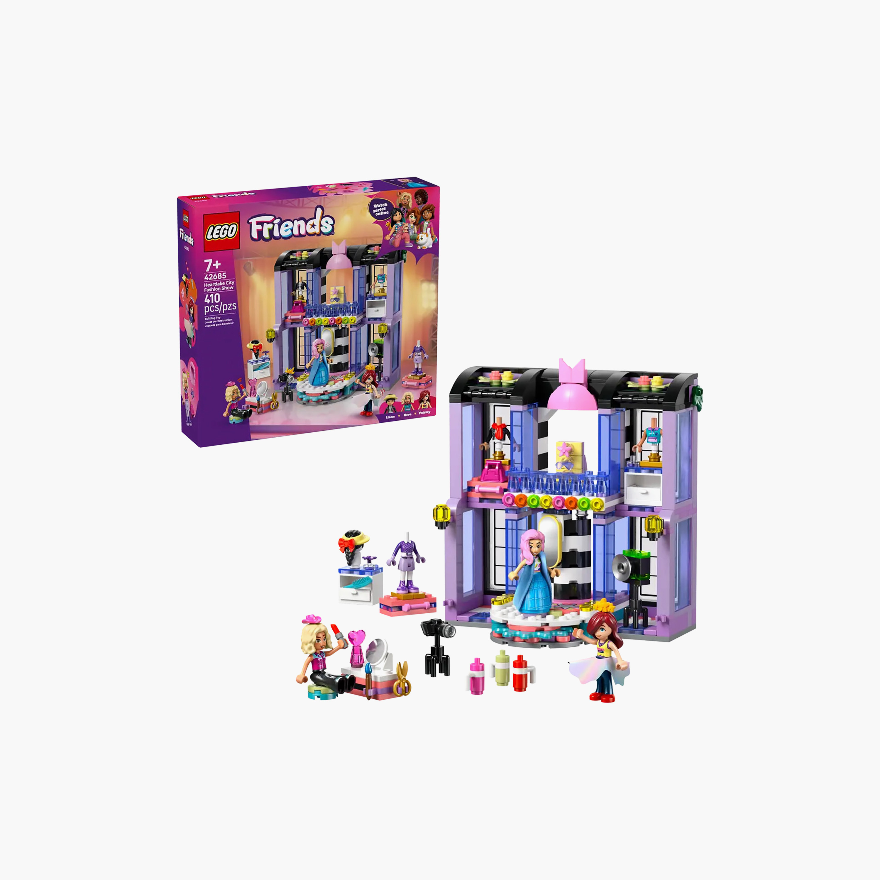 LEGO Friends Heartlake City Fashion Show Toy Set 42685-toys-buildingblocks-blocks-image-4