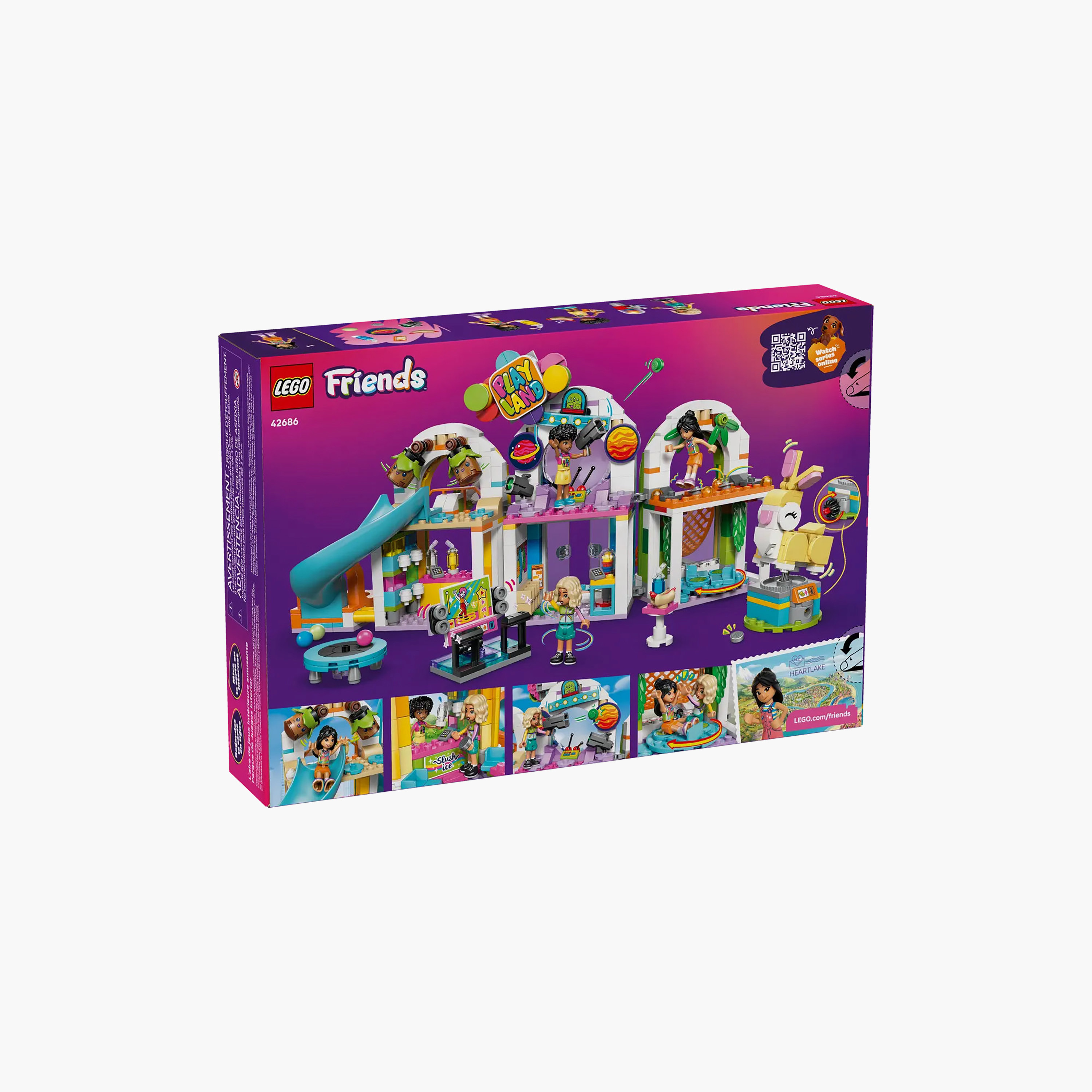 LEGO Friends Fun Indoor Playground Pretend Play Set 42686-toys-buildingblocks-blocks-image-3