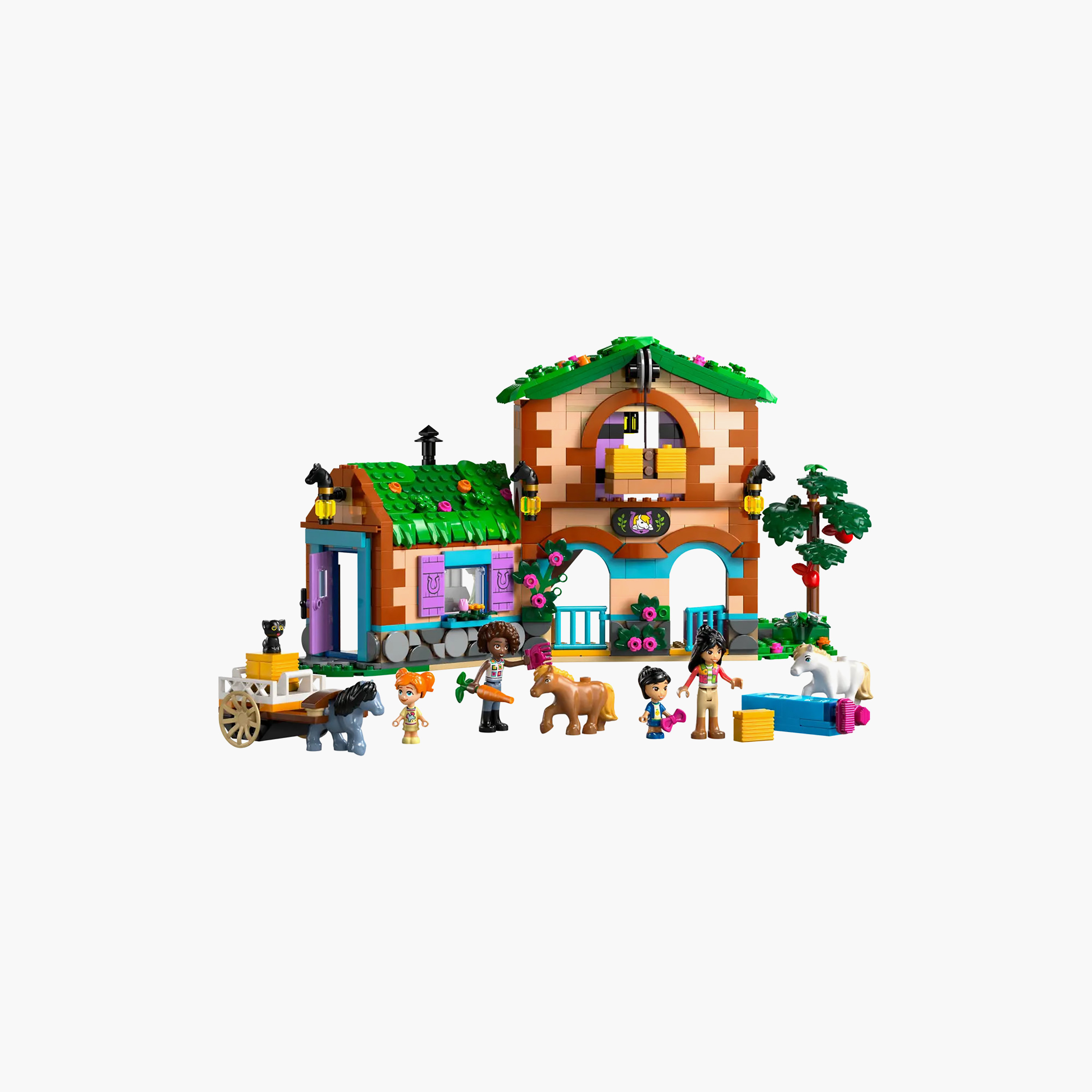 LEGO Friends Pony Ranch & Stable Building Set, Horse Toy Playset 42654-toys-buildingblocks-blocks-image-1