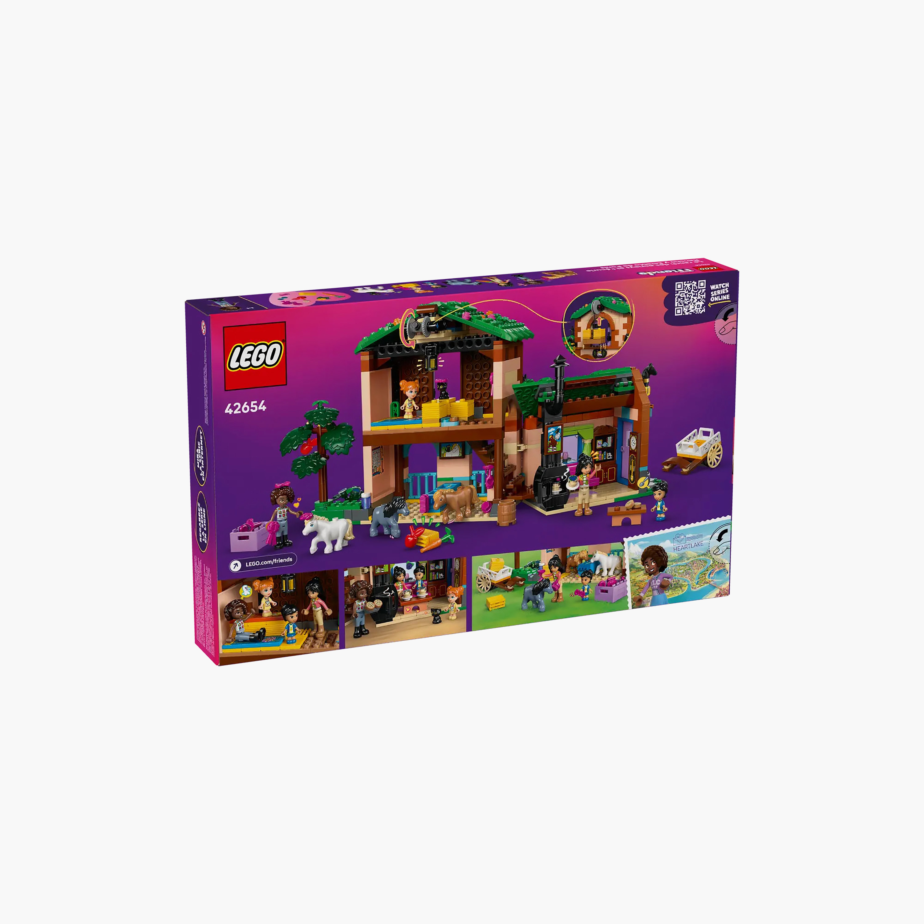 LEGO Friends Pony Ranch & Stable Building Set, Horse Toy Playset 42654-toys-buildingblocks-blocks-image-4