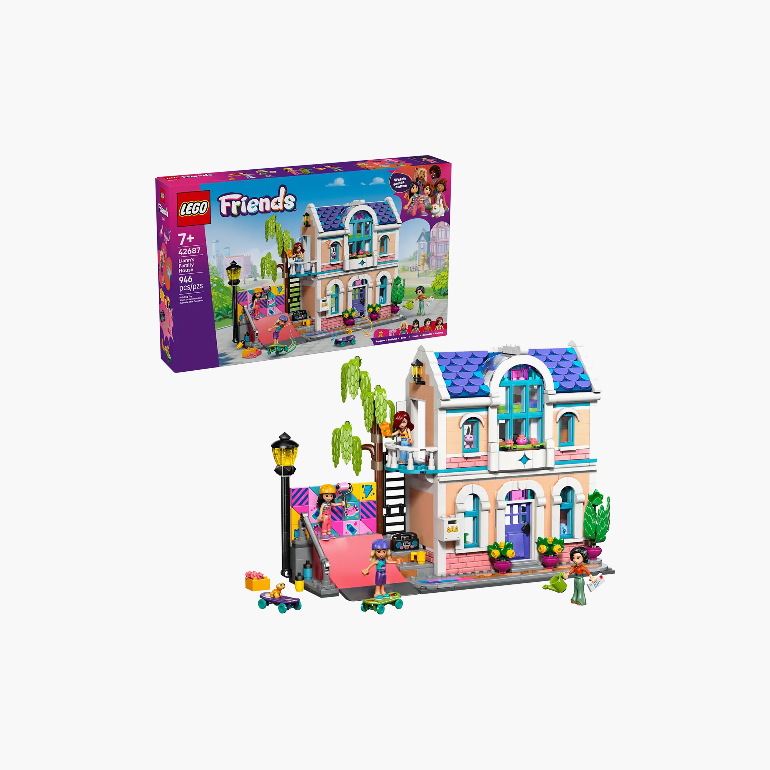لعبة بناء منزل عائلة ليان فريندز 42687 من ليغو-toys-buildingblocks-blocks-image-6