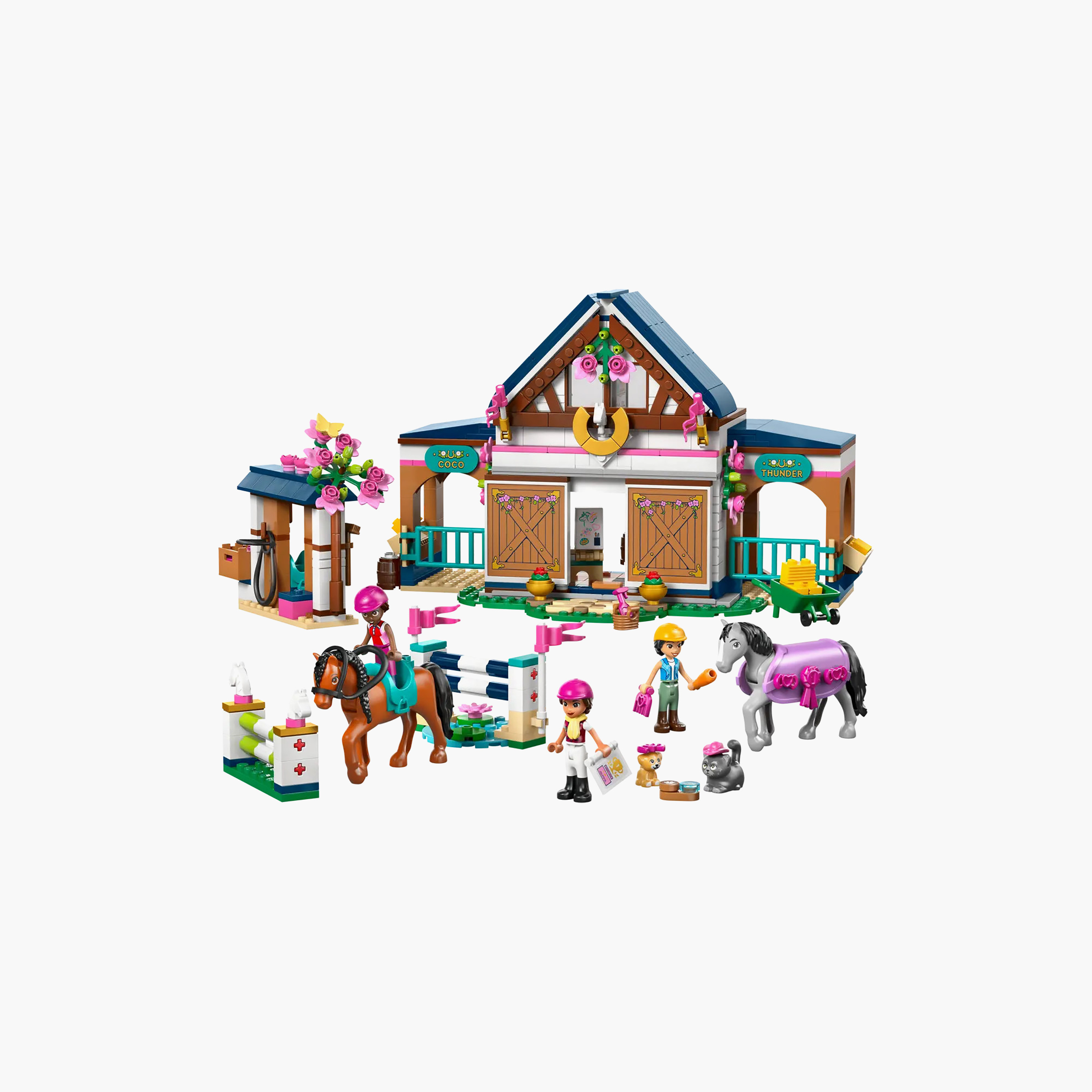 LEGO Friends Horse Stable and Riding Academy Toy Set 42688-toys-buildingblocks-blocks-image-1