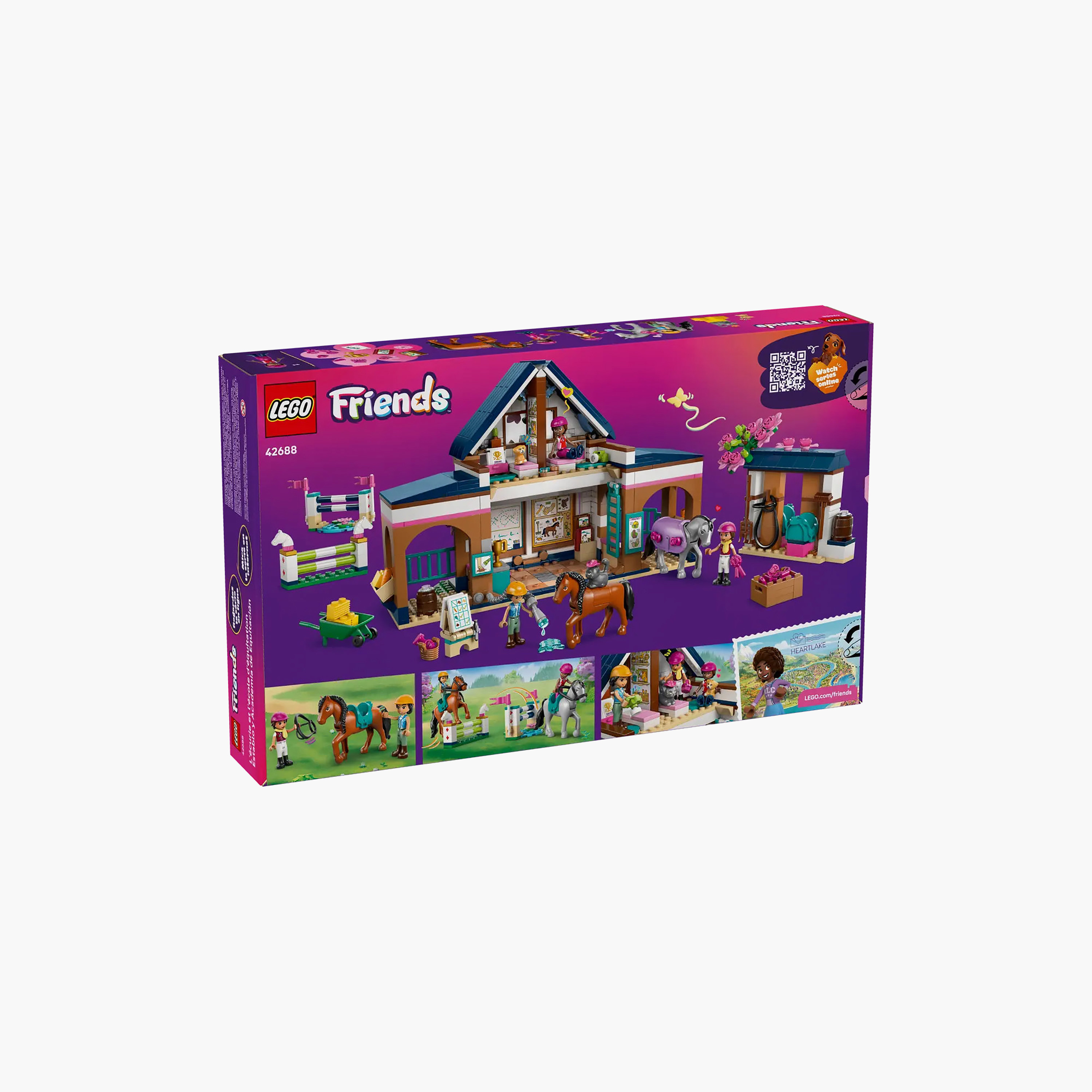 LEGO Friends Horse Stable and Riding Academy Toy Set 42688-toys-buildingblocks-blocks-image-3