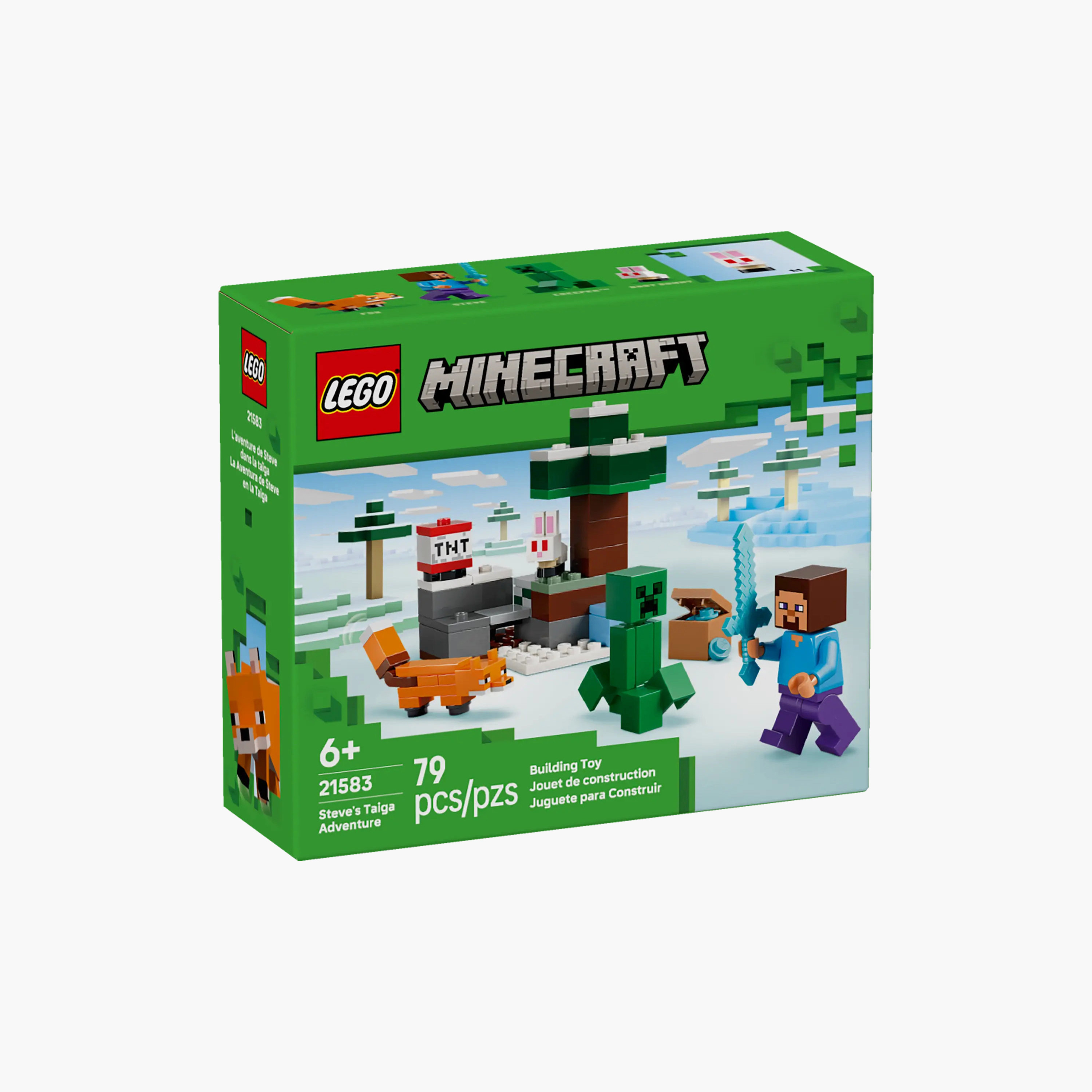 مغامرة ستيف في التايغا هدية للاعبين ماين كرافت 21583 من ليغو-toys-buildingblocks-blocks-image-7