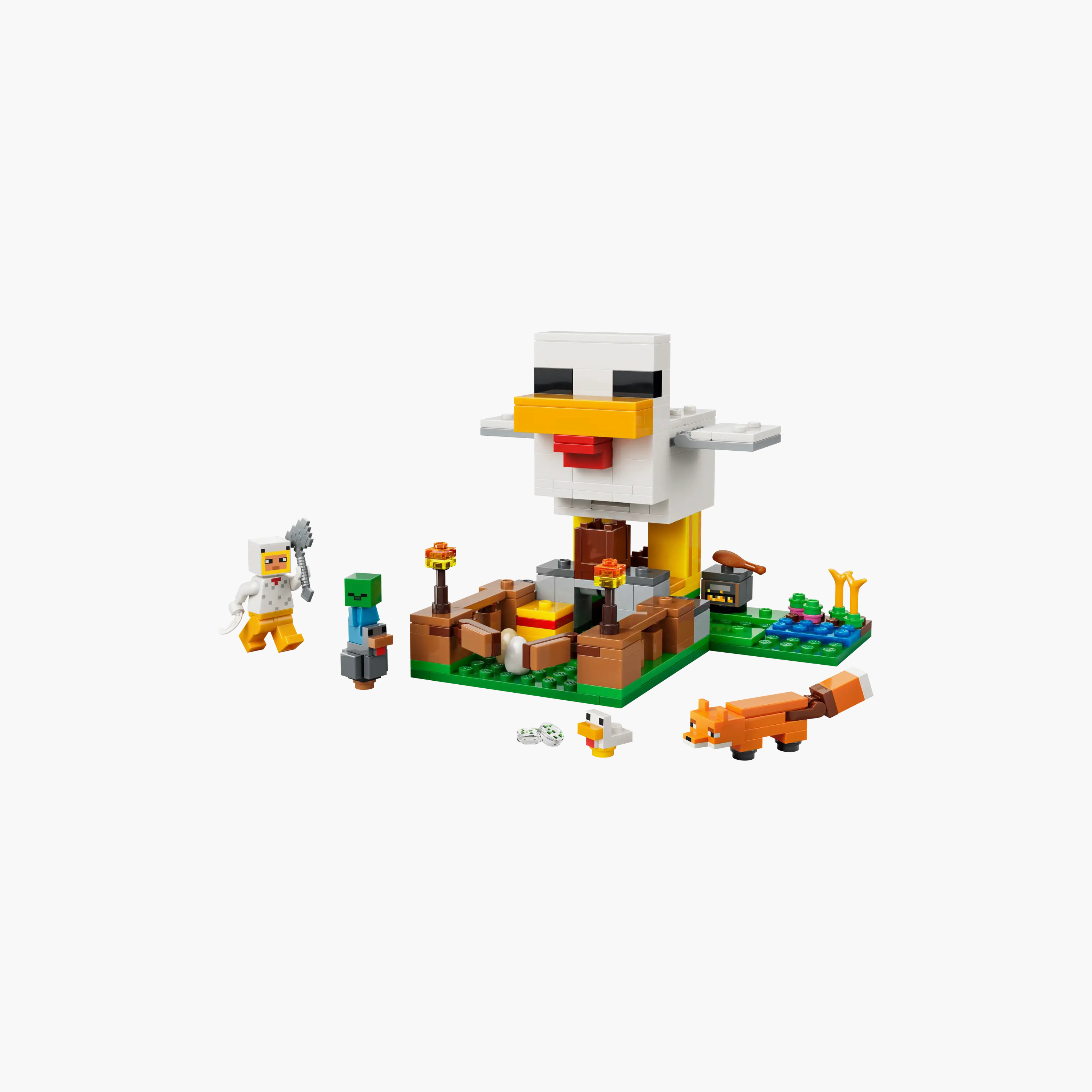 LEGO Minecraft Chicken Farm - Gaming Building Toy 21585-toys-buildingblocks-blocks-image-1