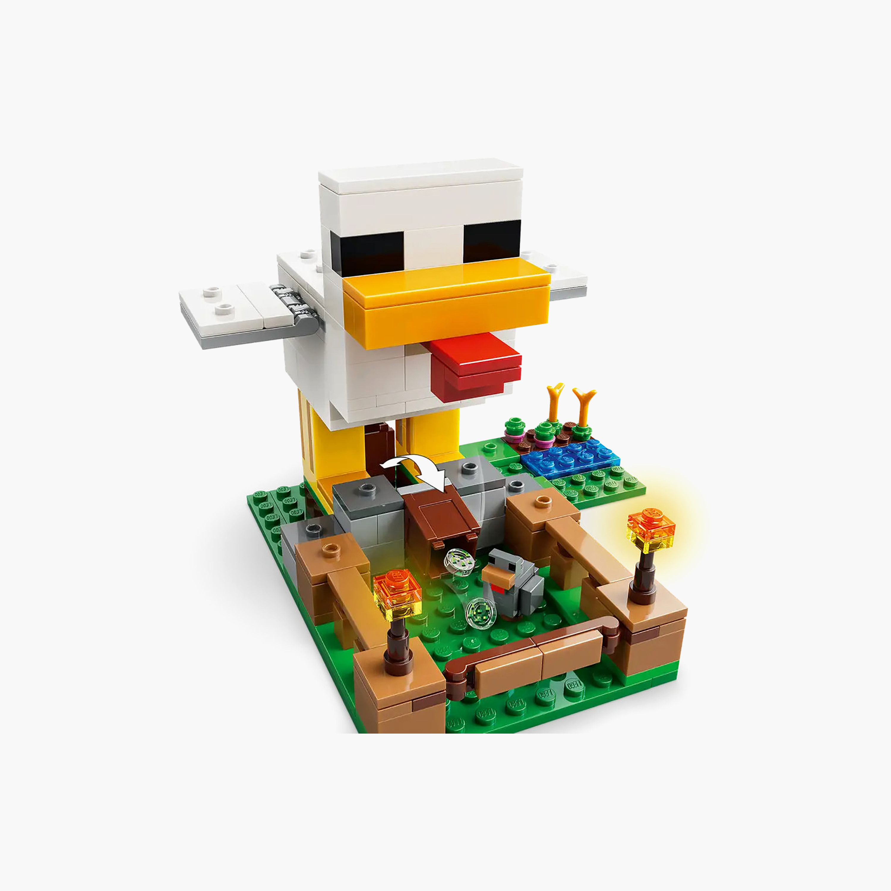 LEGO Minecraft Chicken Farm - Gaming Building Toy 21585-toys-buildingblocks-blocks-image-9