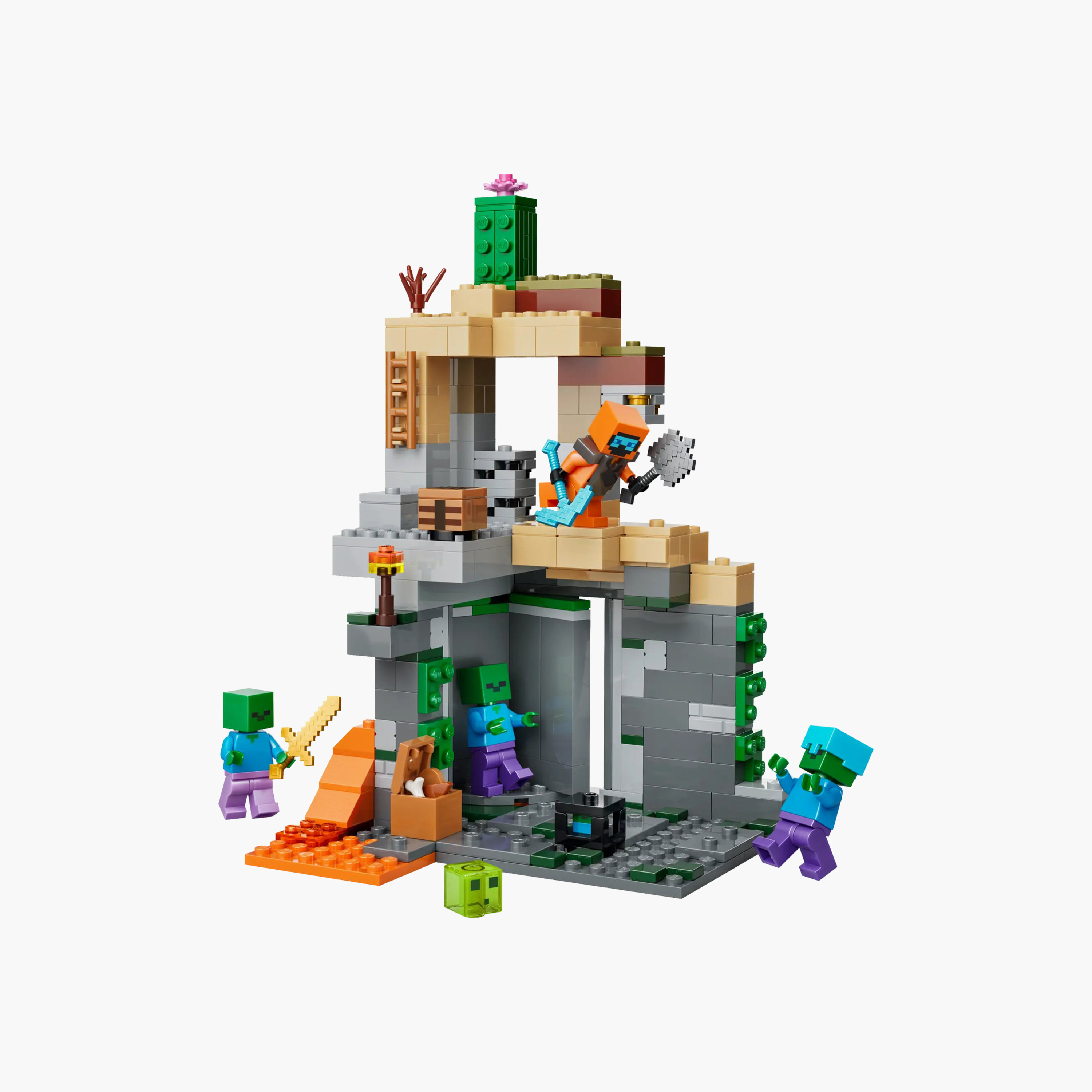 LEGO Minecraft Zombie Dungeon Gaming Building Toy 21587-toys-buildingblocks-blocks-image-1