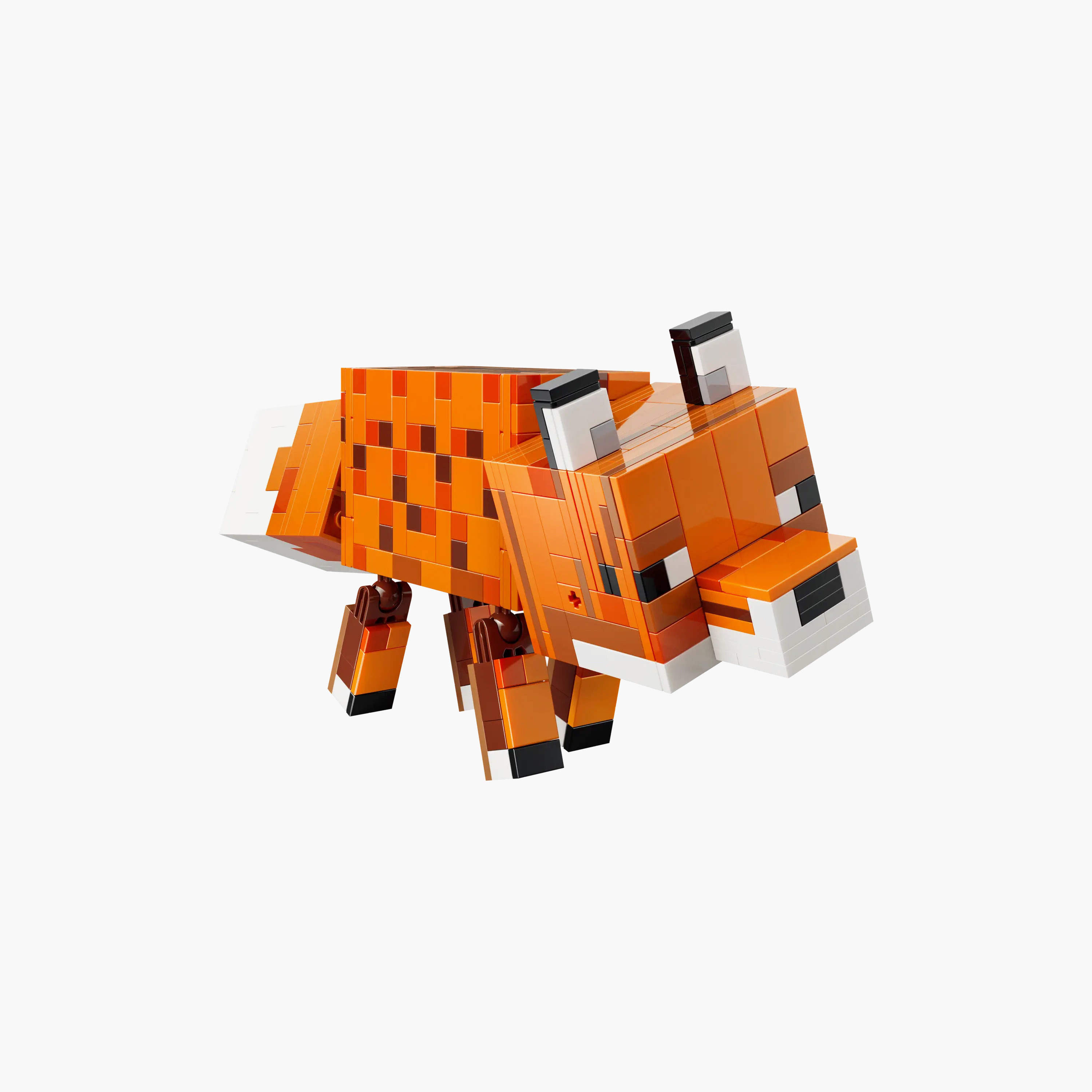 LEGO Minecraft The Fox Gaming Decoration Toy Gift 21588-toys-buildingblocks-blocks-image-1