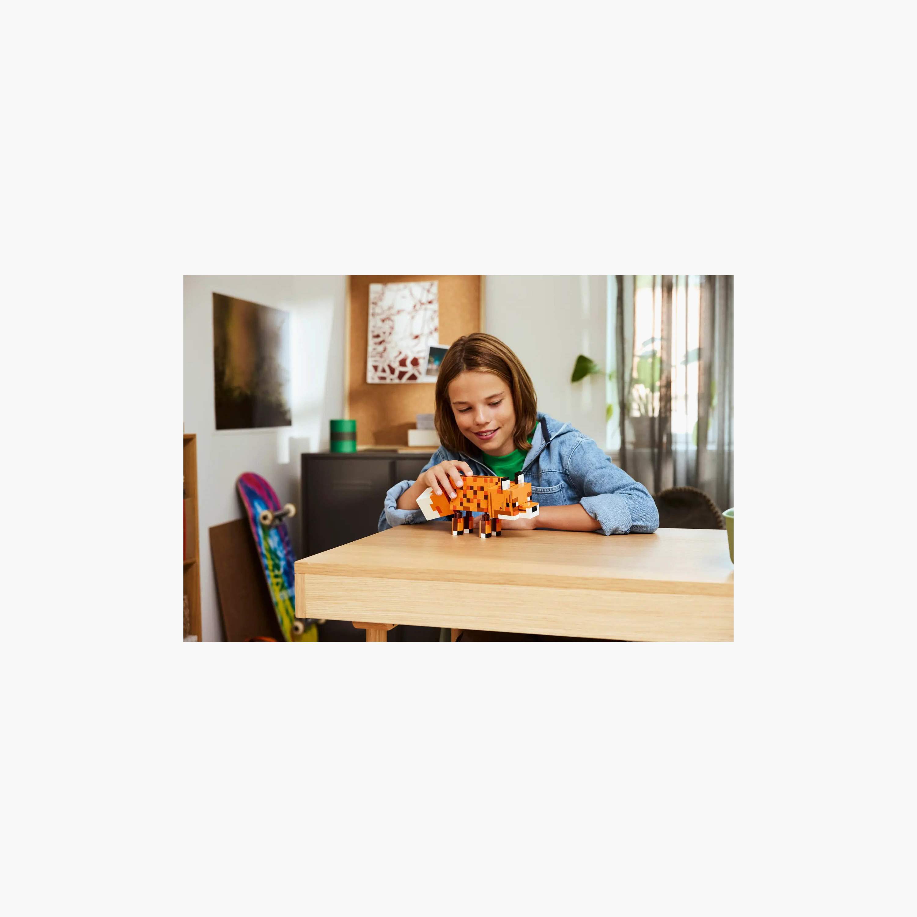 LEGO Minecraft The Fox Gaming Decoration Toy Gift 21588-toys-buildingblocks-blocks-image-2