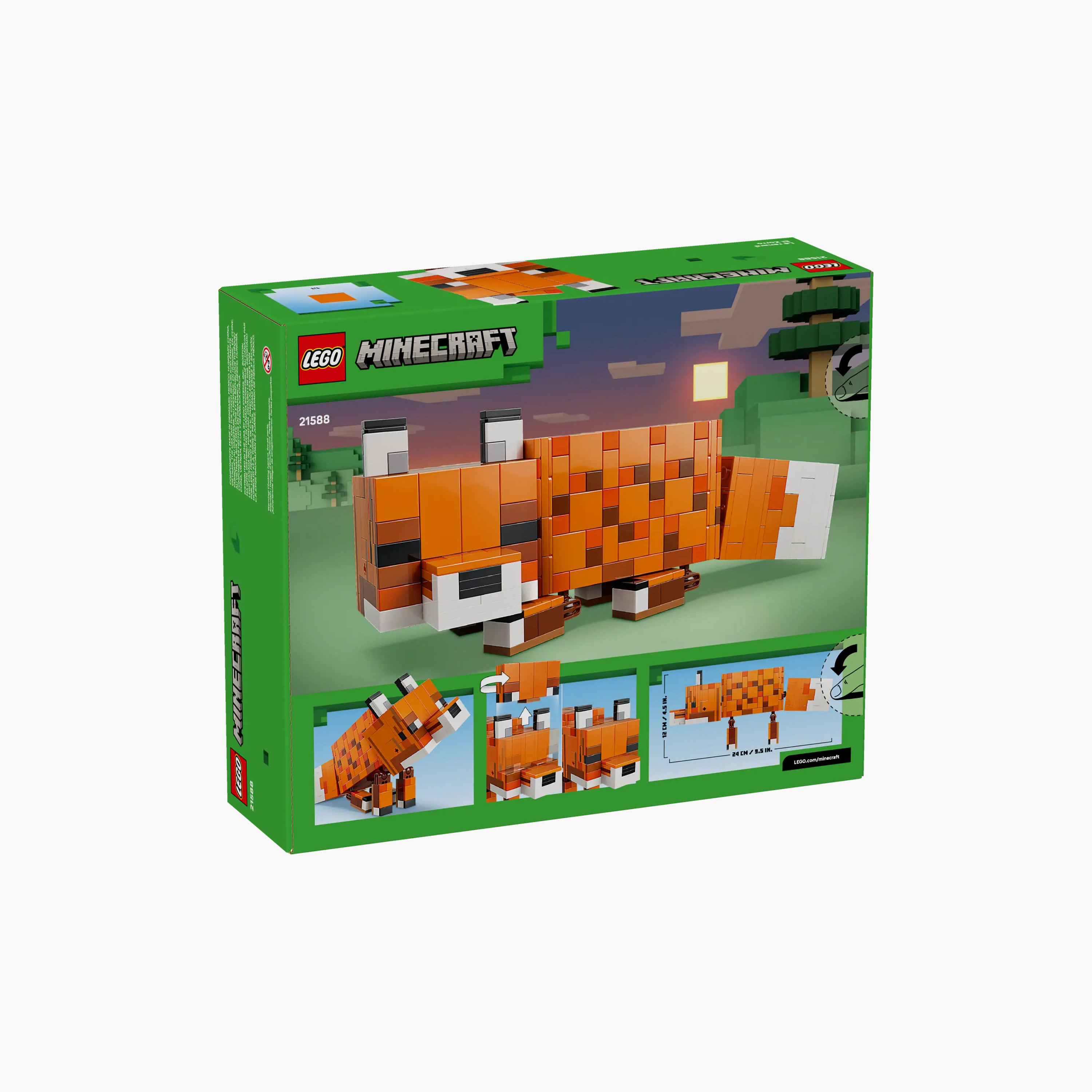 LEGO Minecraft The Fox Gaming Decoration Toy Gift 21588-toys-buildingblocks-blocks-image-4