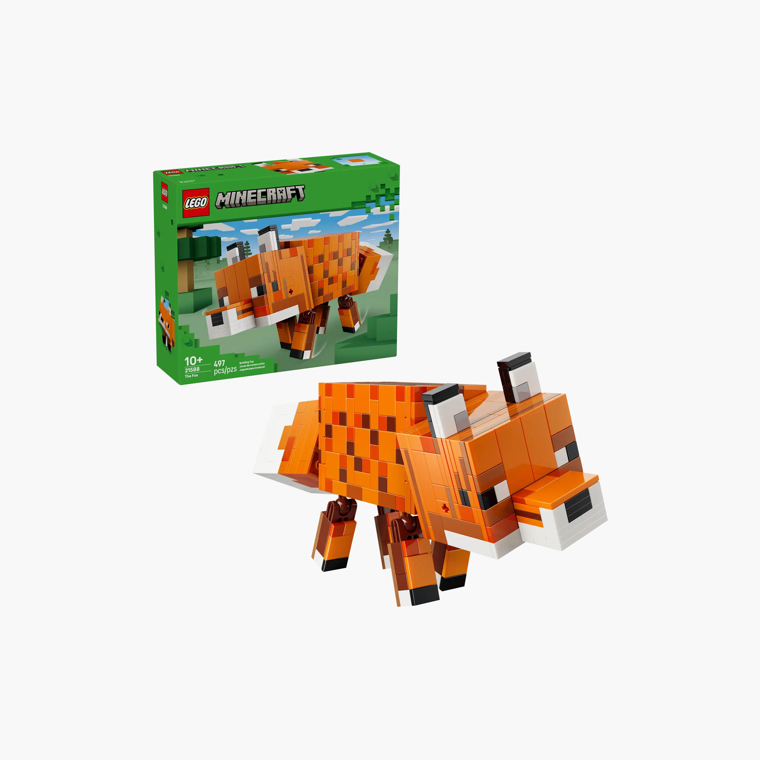 LEGO Minecraft The Fox Gaming Decoration Toy Gift 21588-toys-buildingblocks-blocks-image-5