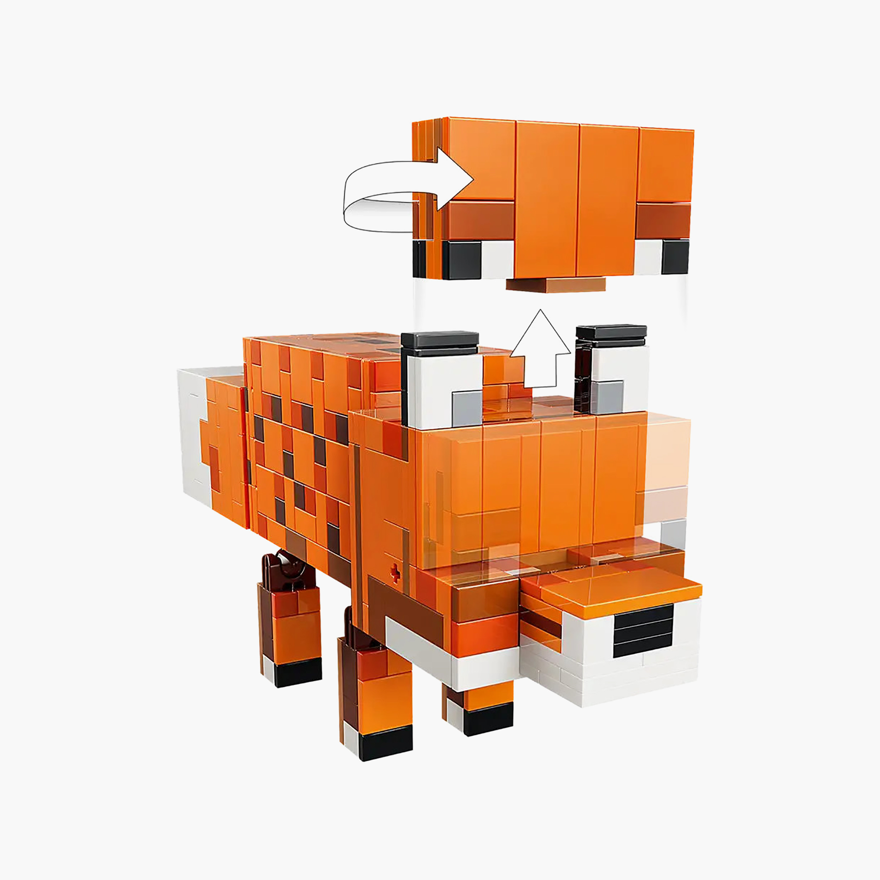 LEGO Minecraft The Fox Gaming Decoration Toy Gift 21588-toys-buildingblocks-blocks-image-9