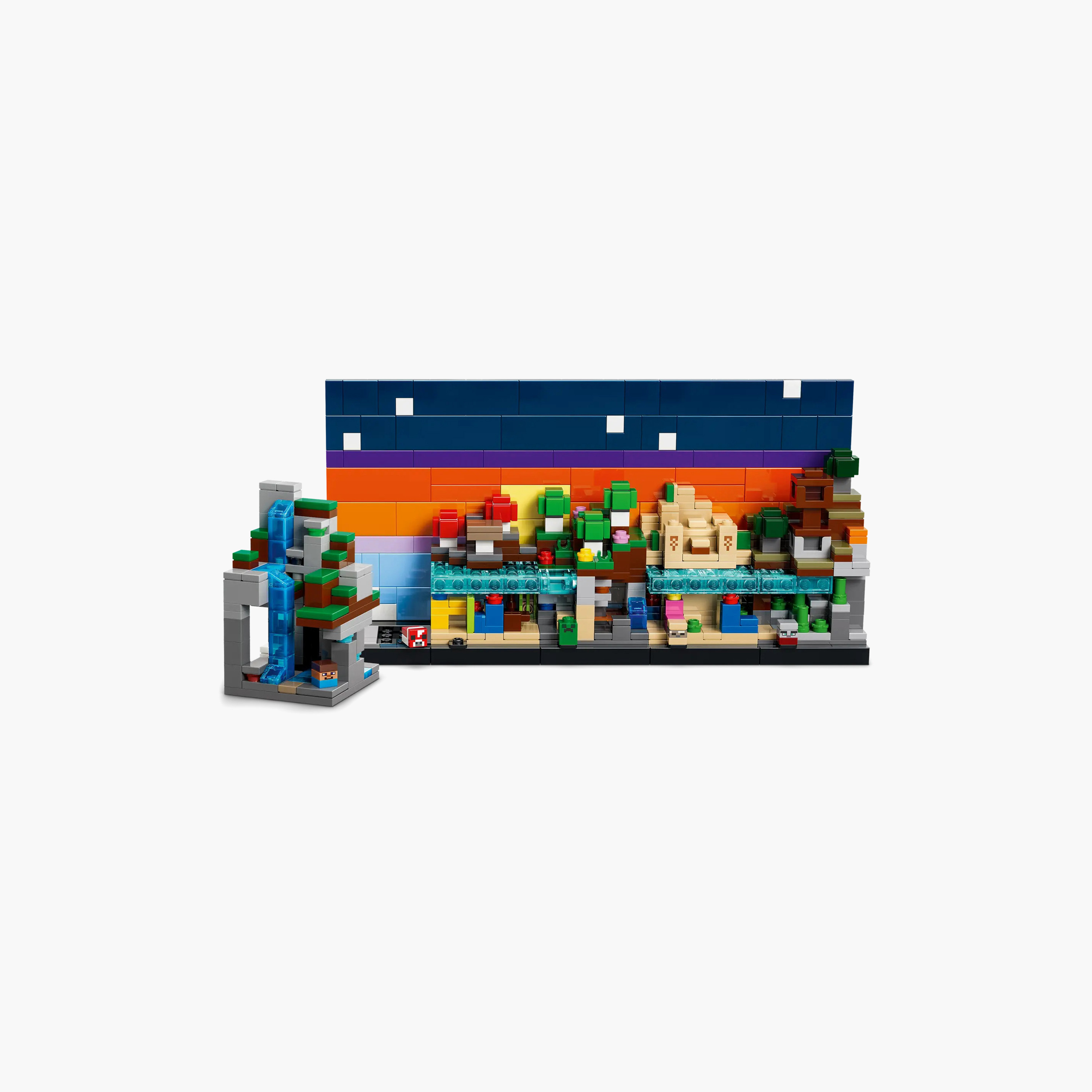 LEGO Minecraft Mini Biomes Gaming Art Building Set 21589-toys-buildingblocks-blocks-image-1