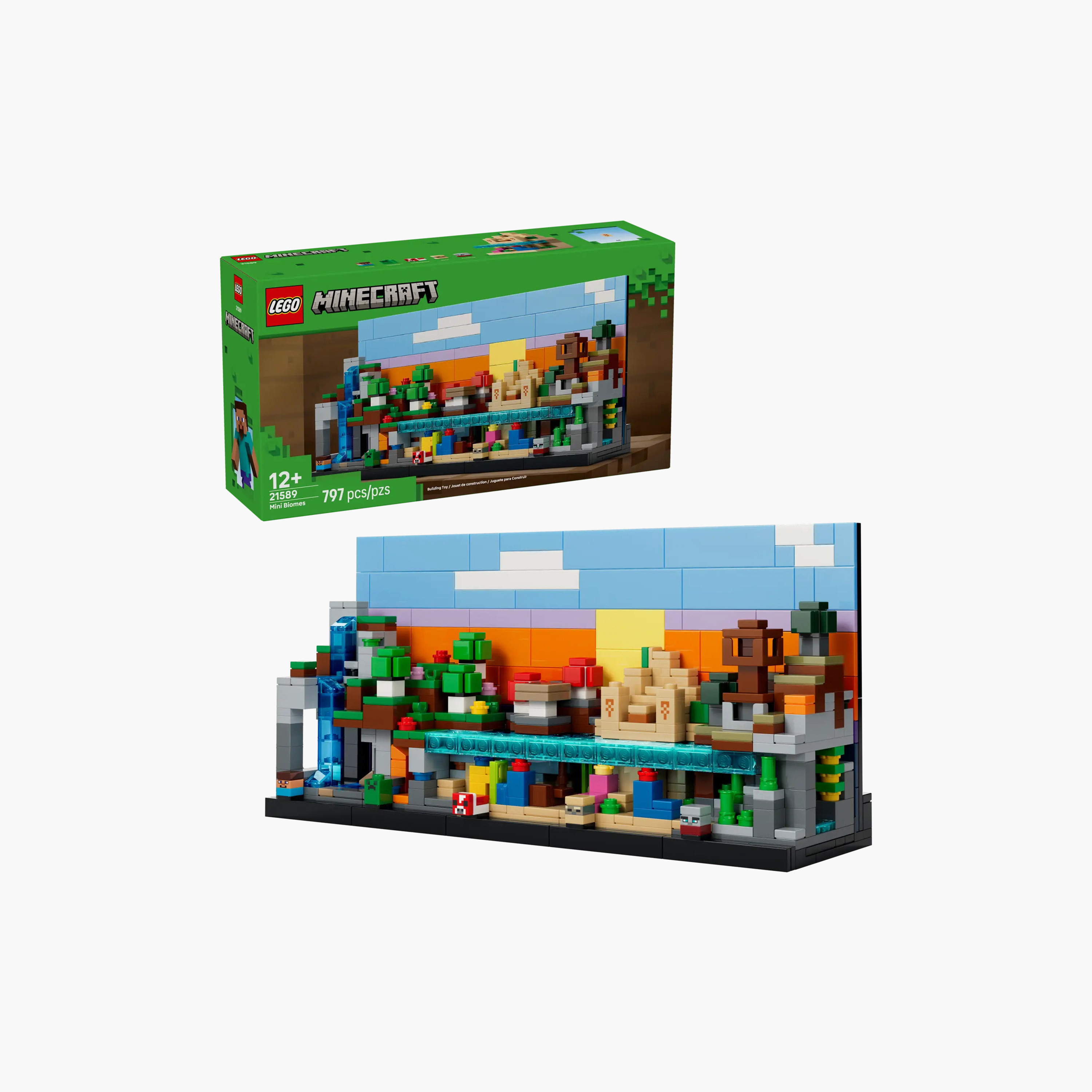 LEGO Minecraft Mini Biomes Gaming Art Building Set 21589-toys-buildingblocks-blocks-image-8