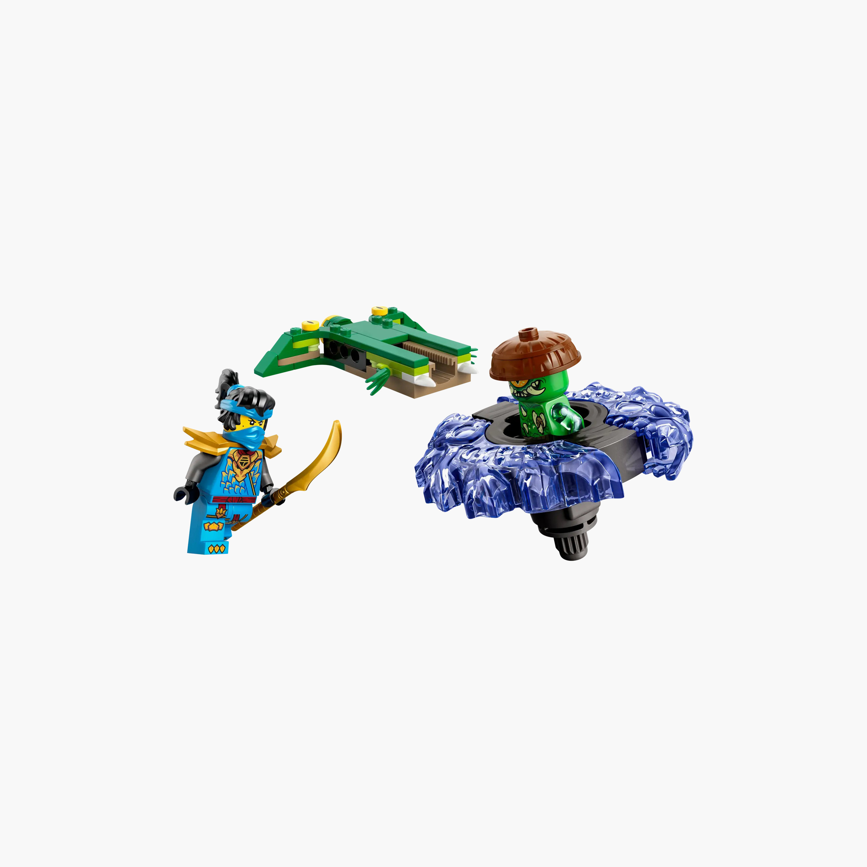LEGO NINJAGO Nya vs. Mutation Monster Spinner Toy 71849-toys-buildingblocks-blocks-image-1