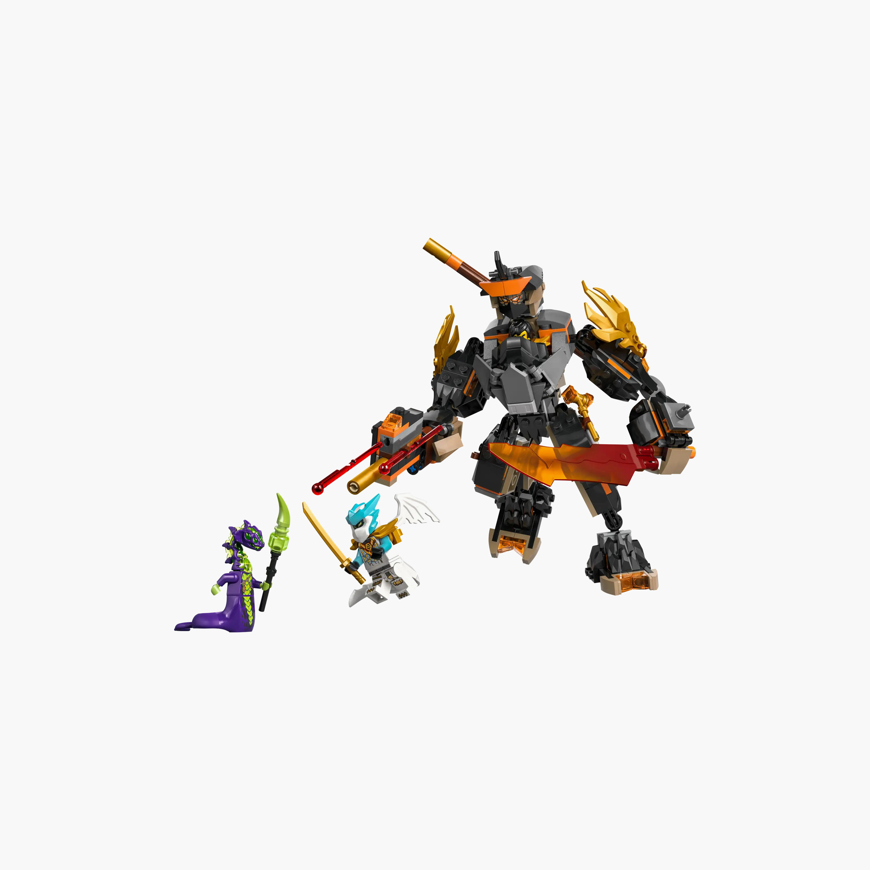 LEGO NINJAGO Cole’s Mission Mech & Dragon Zane Toys 71854-toys-buildingblocks-blocks-image-1