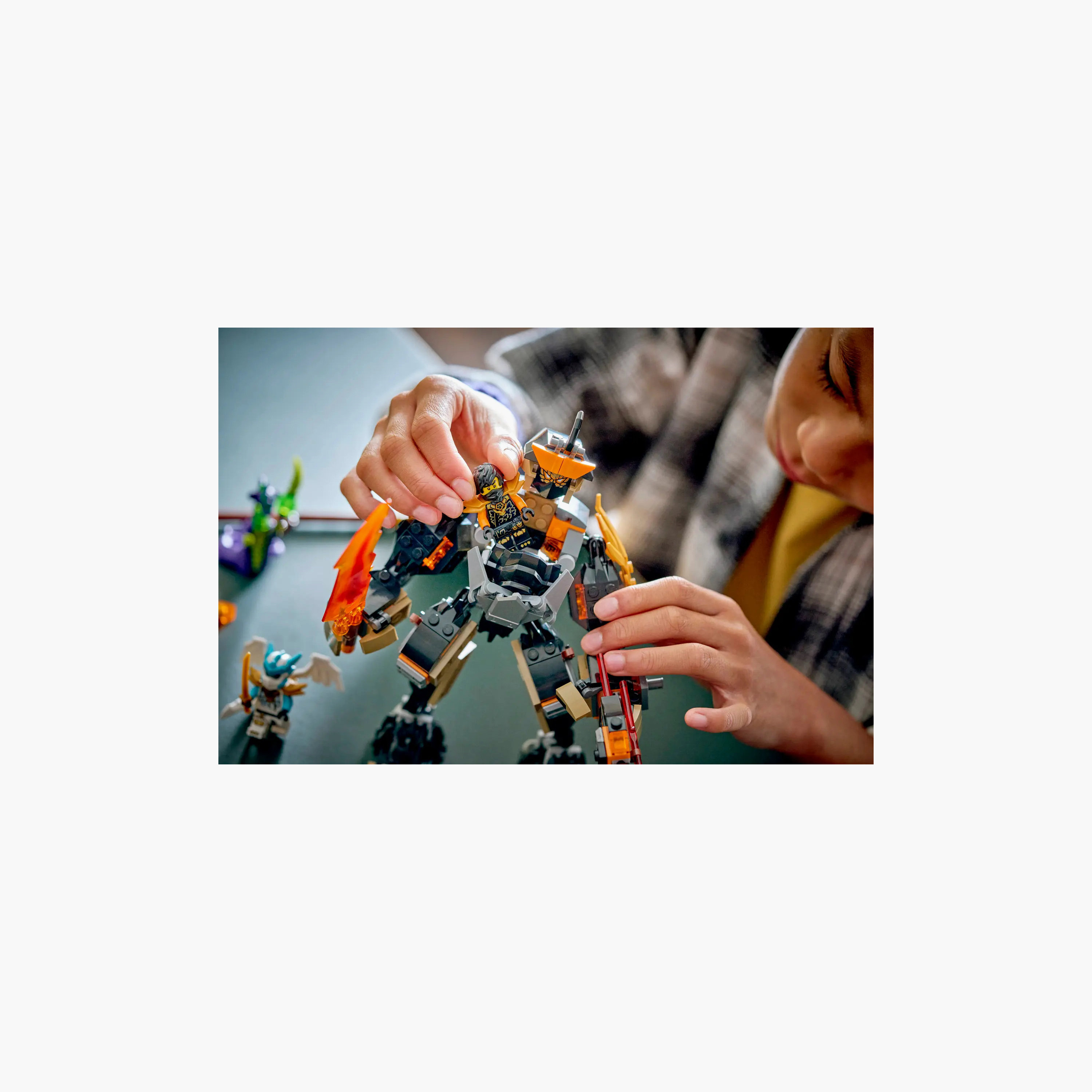 LEGO NINJAGO Cole’s Mission Mech & Dragon Zane Toys 71854-toys-buildingblocks-blocks-image-10