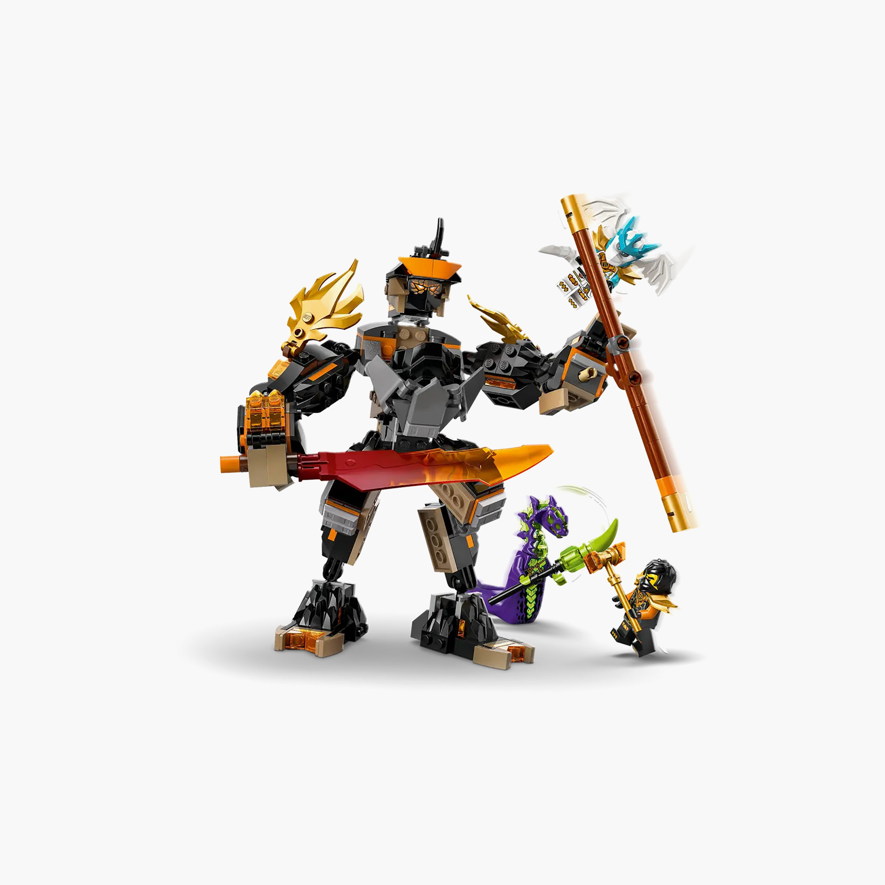 LEGO NINJAGO Cole’s Mission Mech & Dragon Zane Toys 71854-toys-buildingblocks-blocks-image-6
