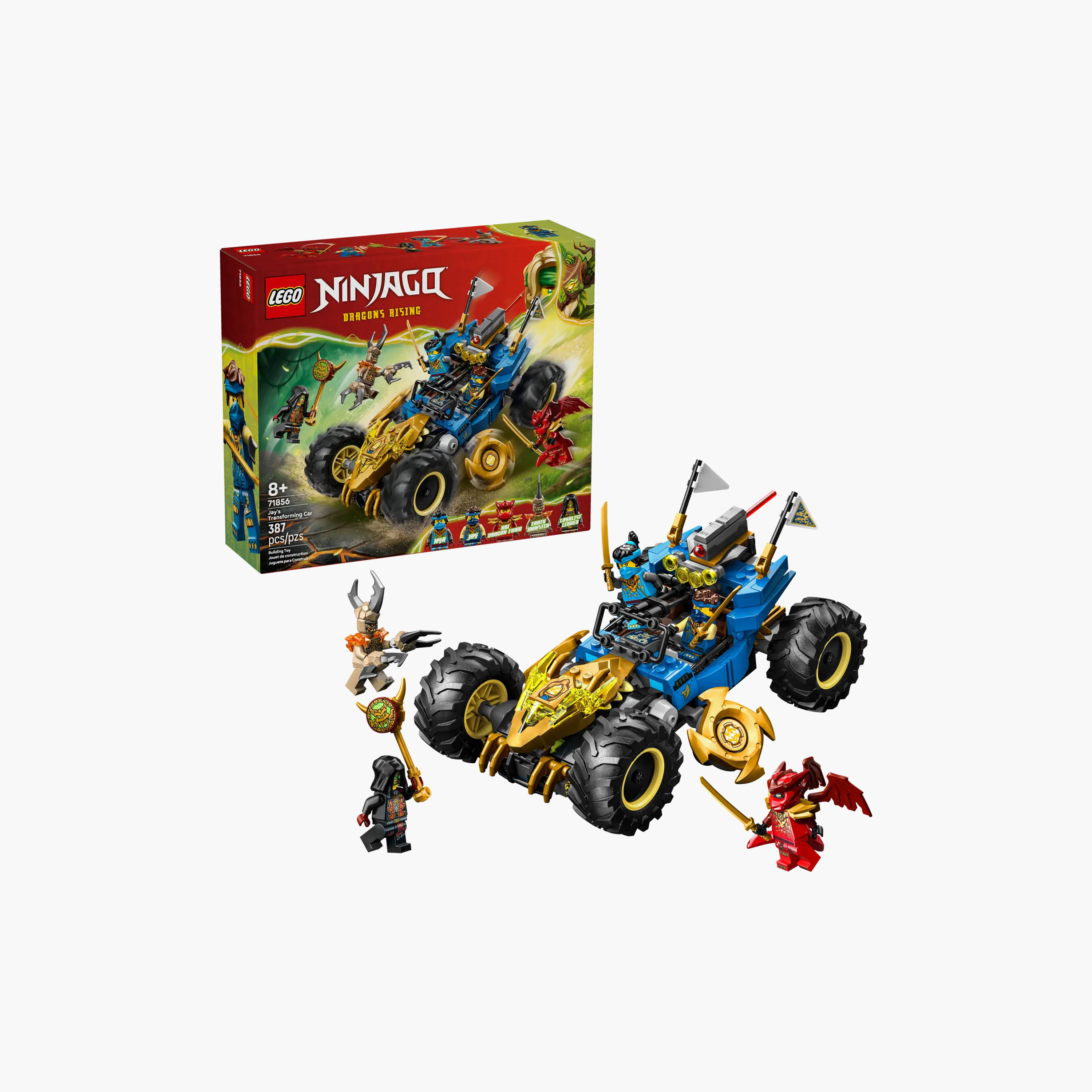 LEGO NINJAGO Jay’s Transforming Car Racing Toy 71856-toys-buildingblocks-blocks-image-3
