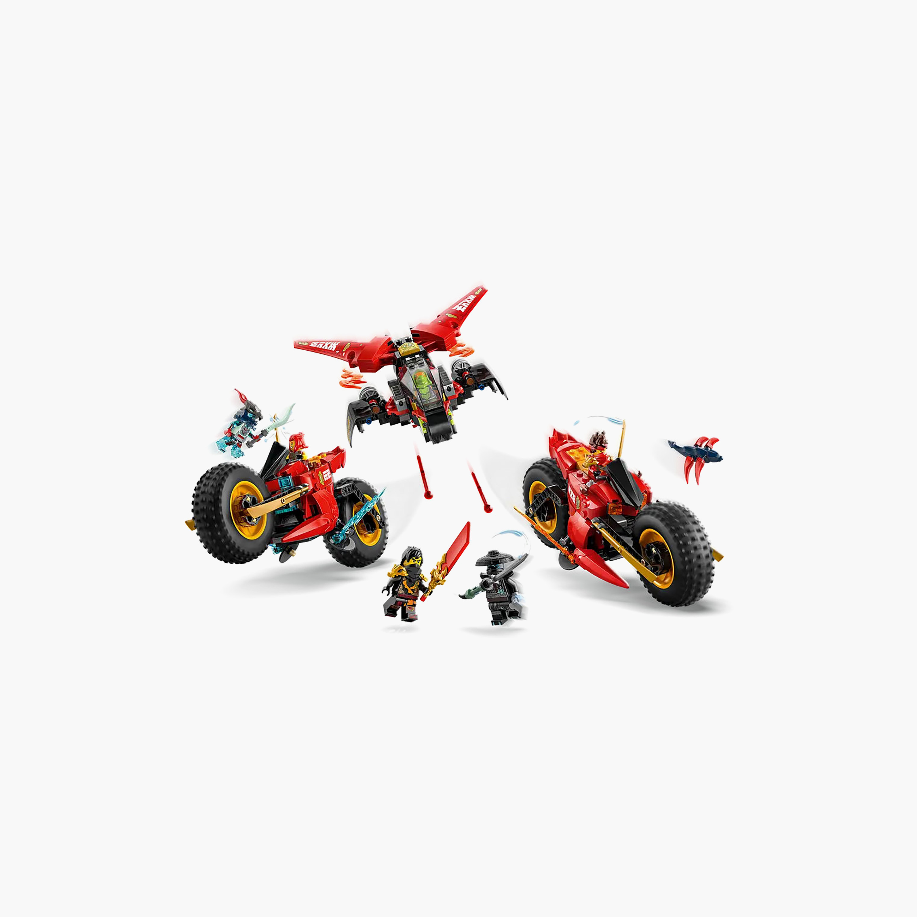 LEGO NINJAGO Ninja Combat Vehicle 3-in-1 Toy Building Set 71844-toys-buildingblocks-blocks-image-5