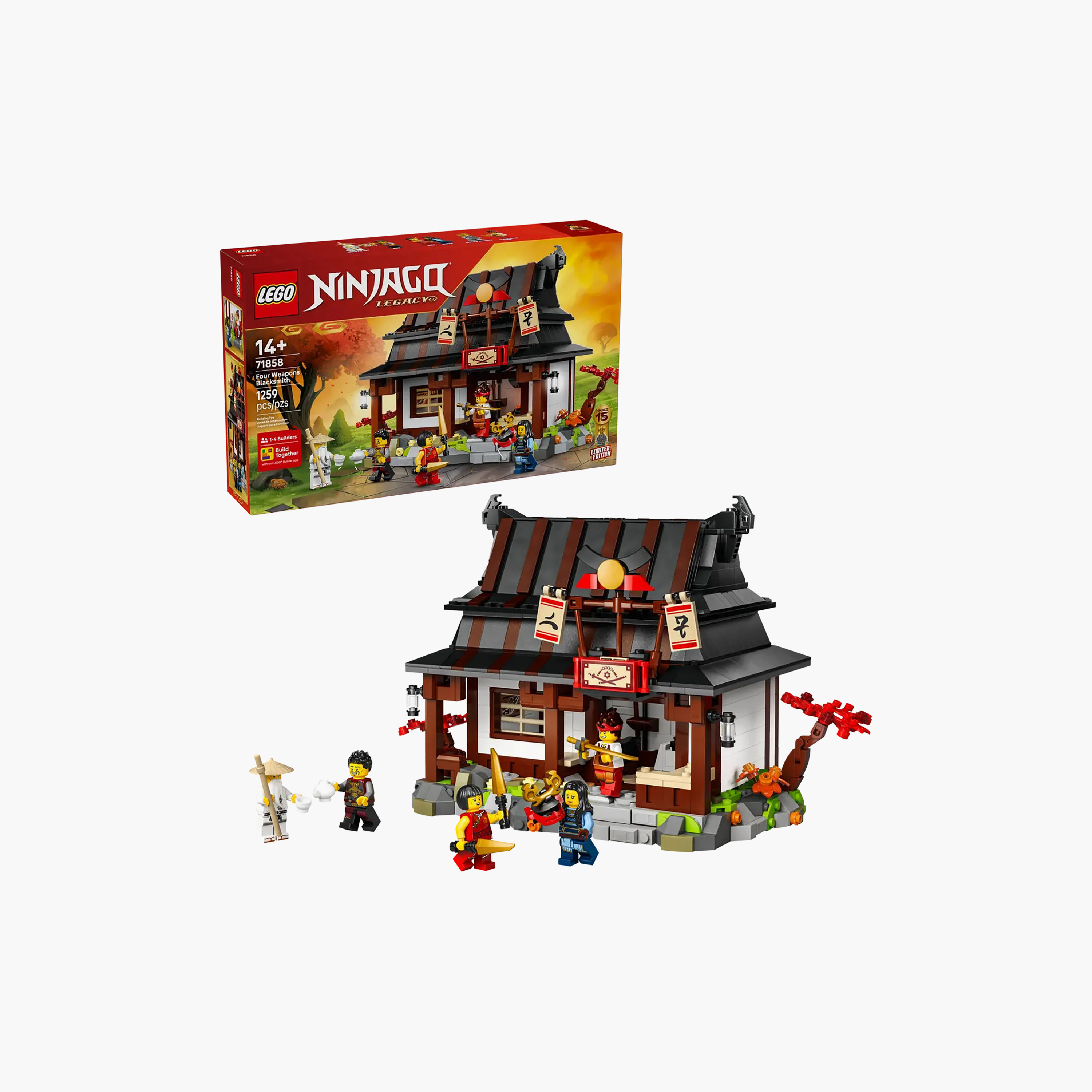 LEGO NINJAGO Four Weapons Blacksmith 15th Anniversary 71858-toys-buildingblocks-blocks-image-7