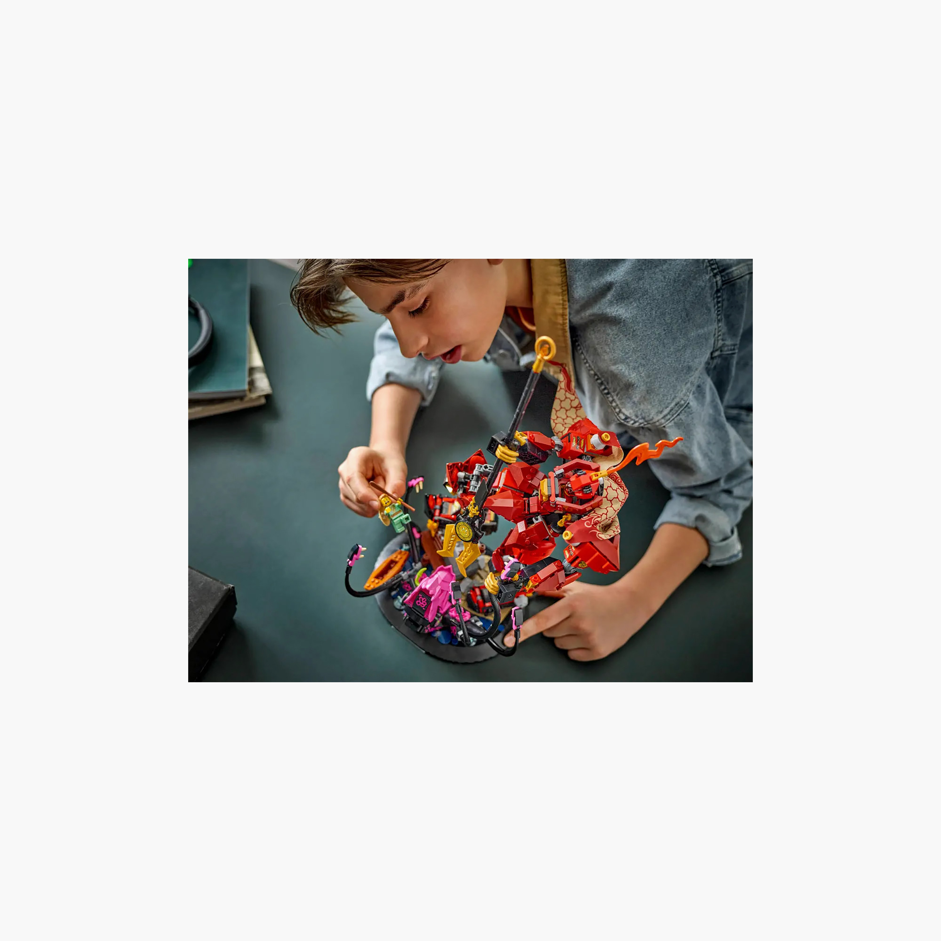 LEGO NINJAGO The Fire Knight Mech Building Kit 71846-toys-buildingblocks-blocks-image-8