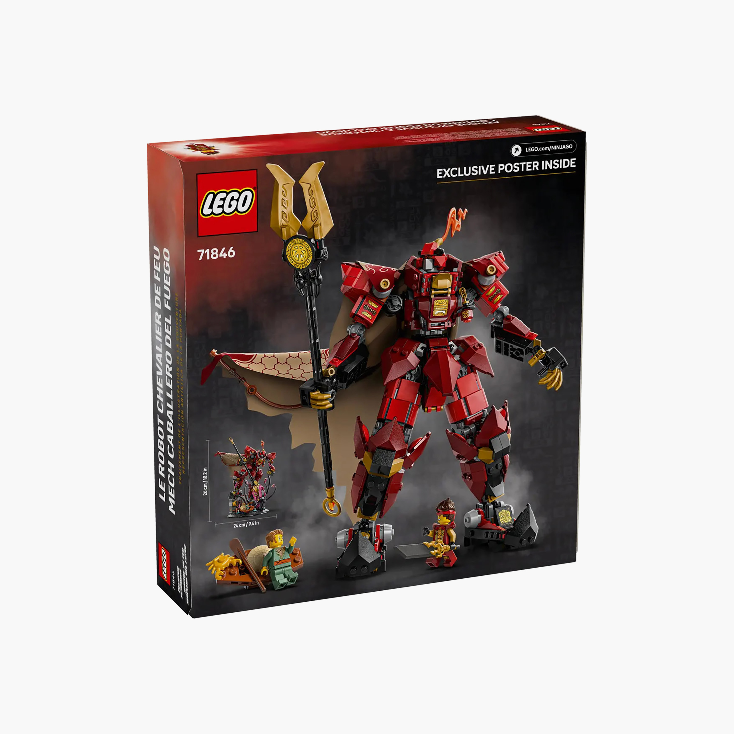LEGO NINJAGO The Fire Knight Mech Building Kit 71846-toys-buildingblocks-blocks-image-9