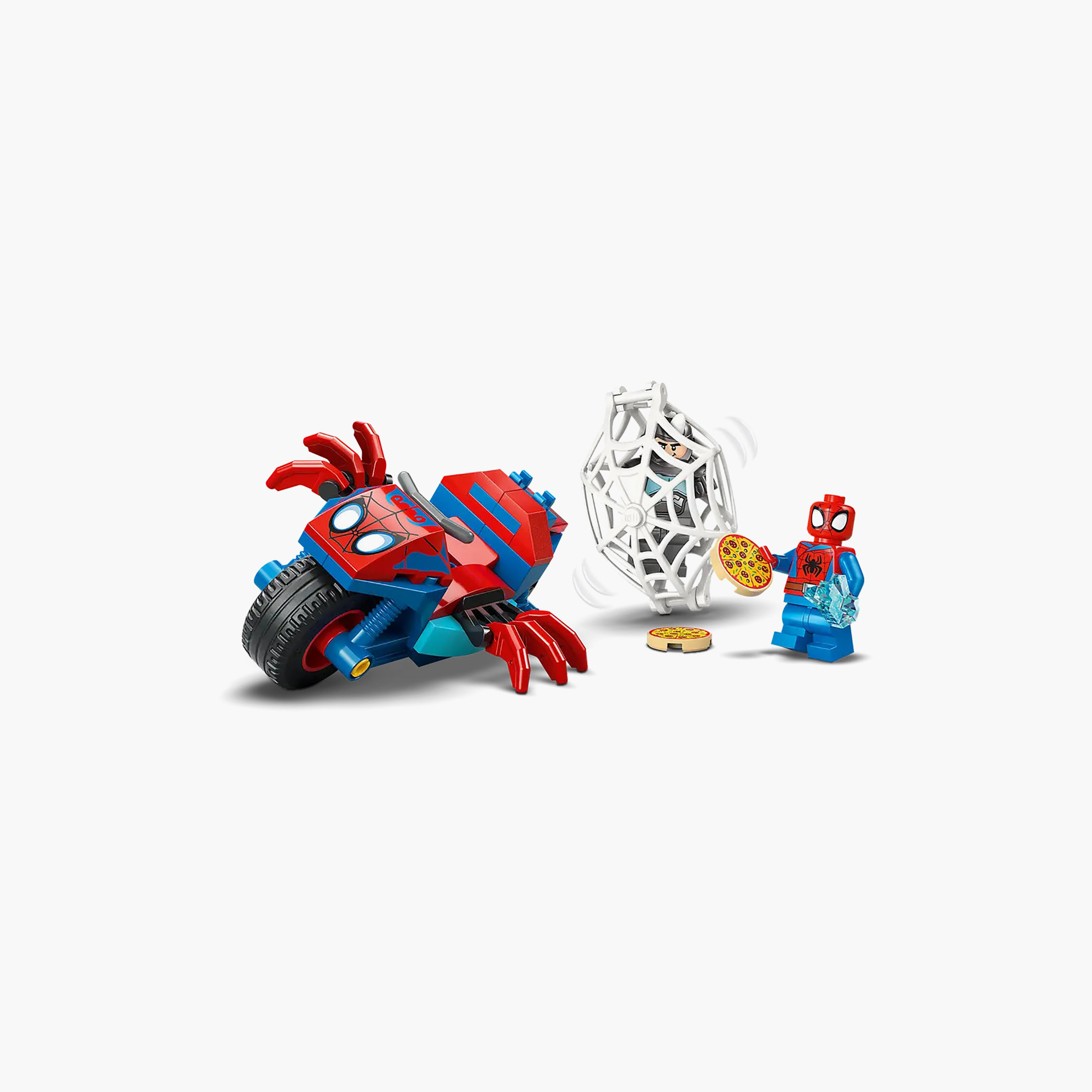 LEGO ǀ Marvel Spidey And His Amazing Friends Spidey on his Motorcycle vs. Rhino 11206-toys-buildingblocks-blocks-image-4