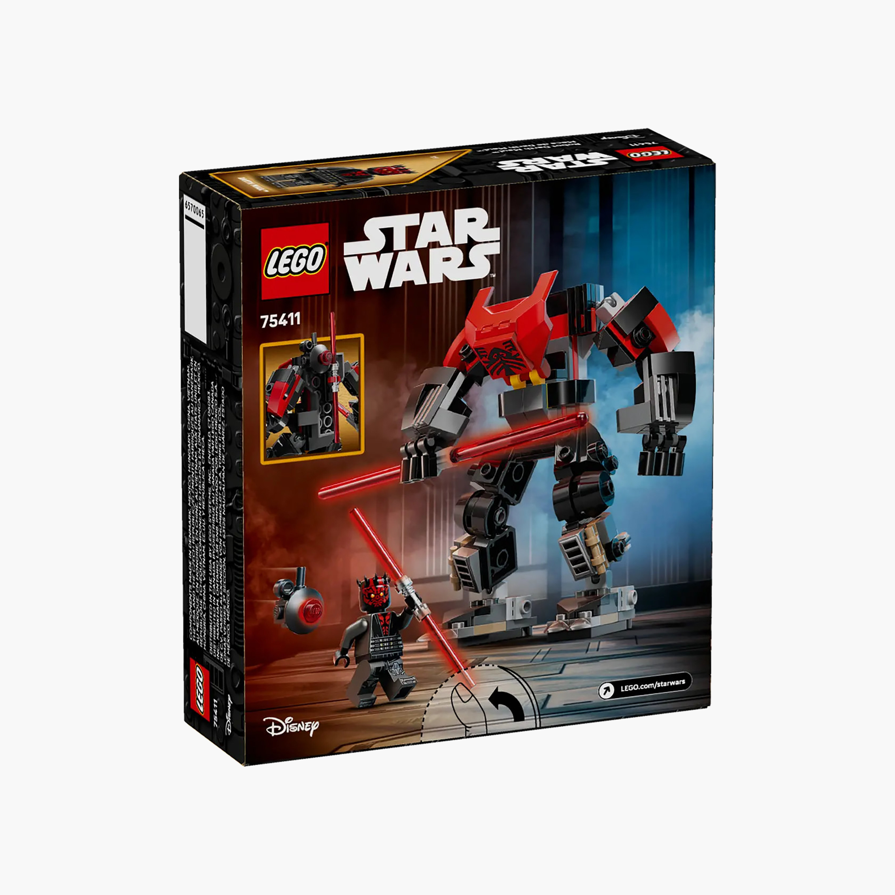 LEGO Star Wars: The Clone Wars Darth Maul Mech Building Toy for Kids 75411-toys-buildingblocks-blocks-image-9